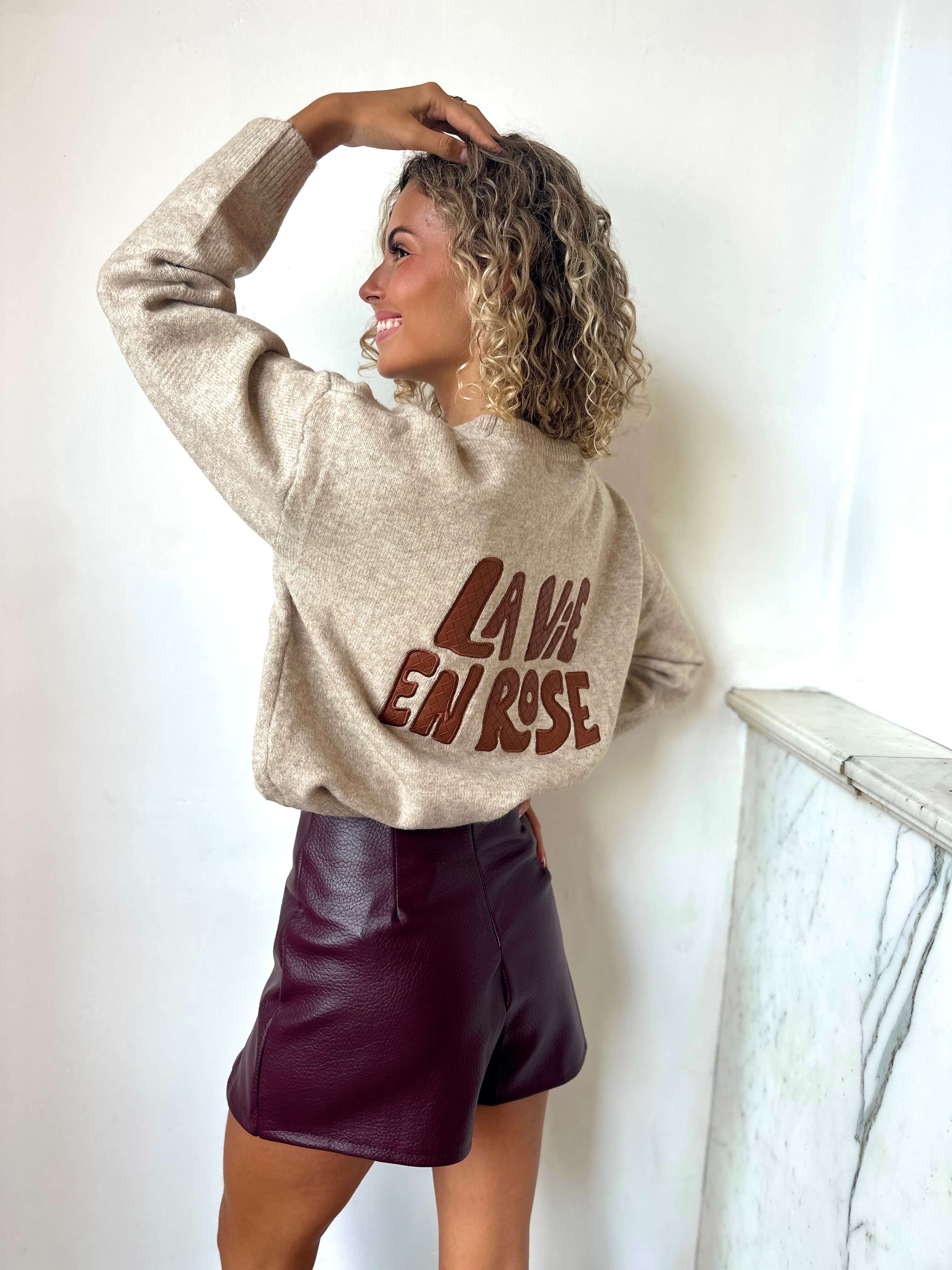 Pull la vie en rose