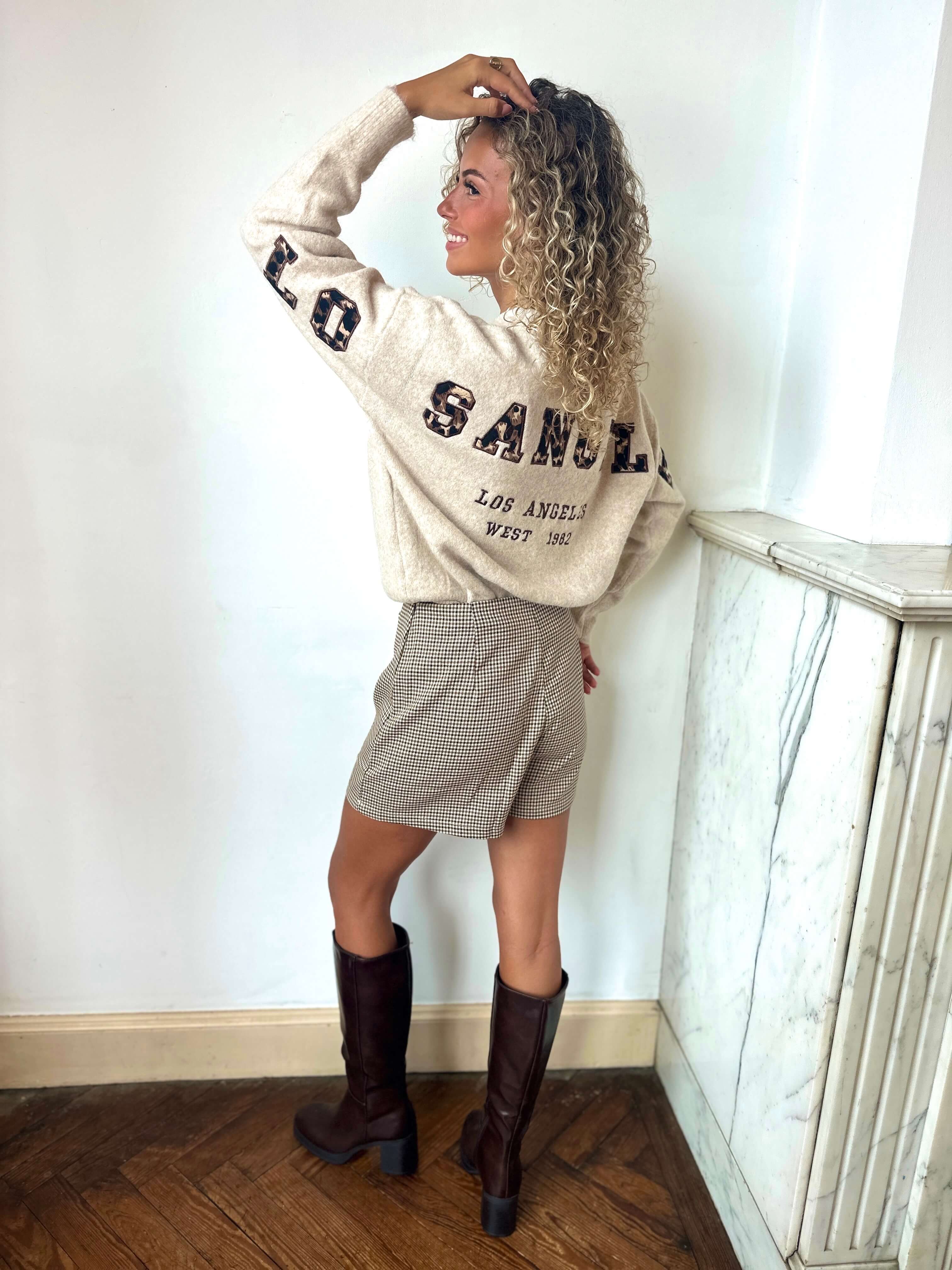 Pull beige - LOS ANGELES