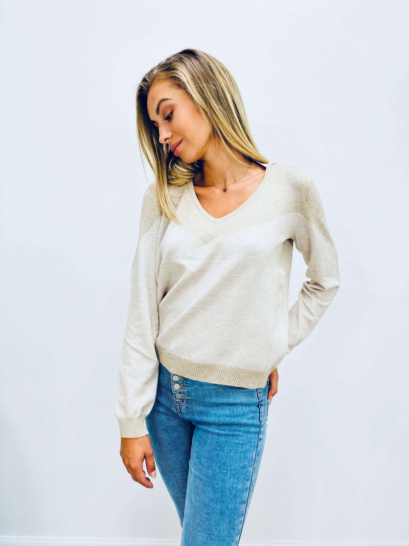 Pull beige - JADE