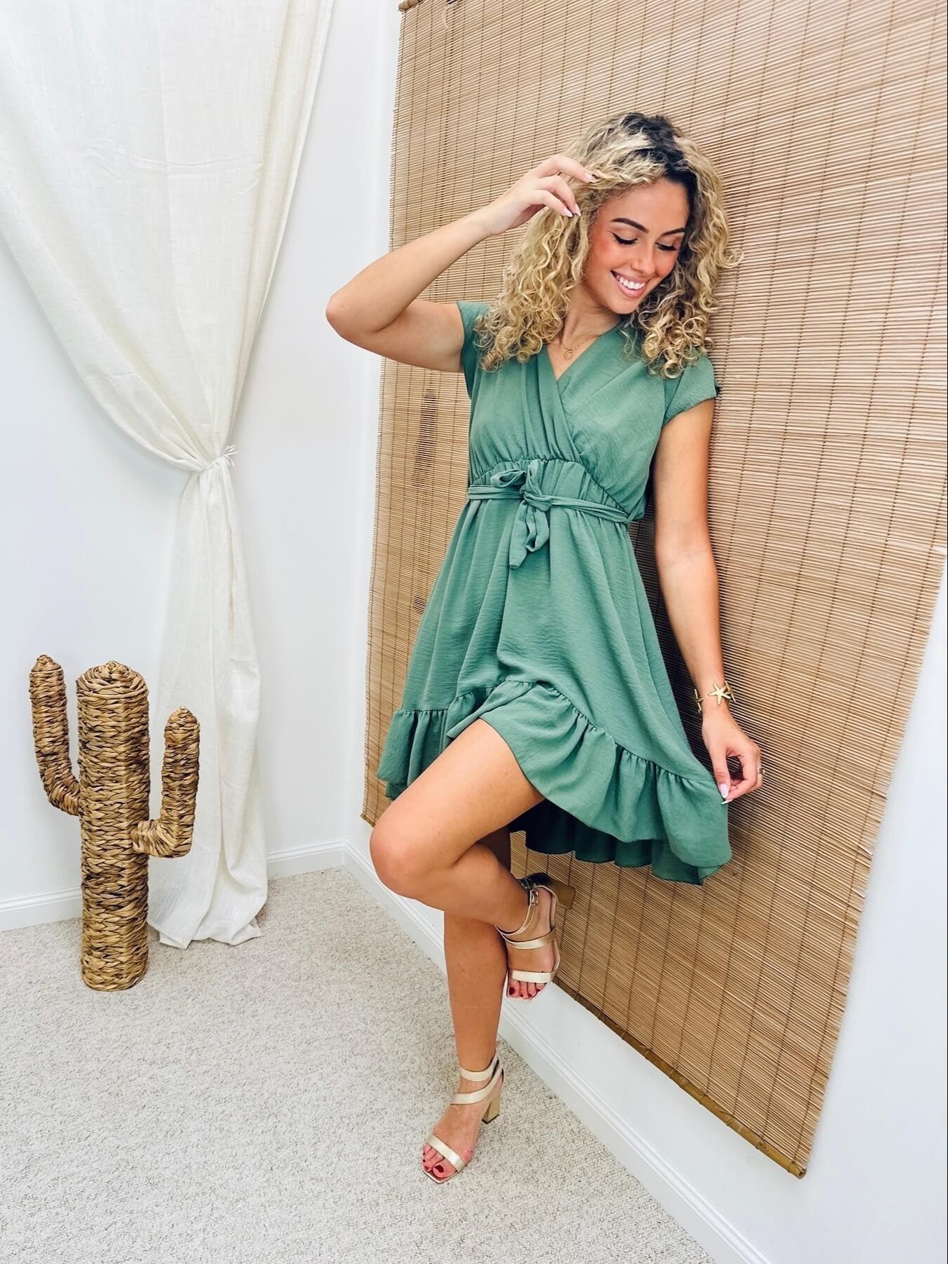Robe kaki - ZOE
