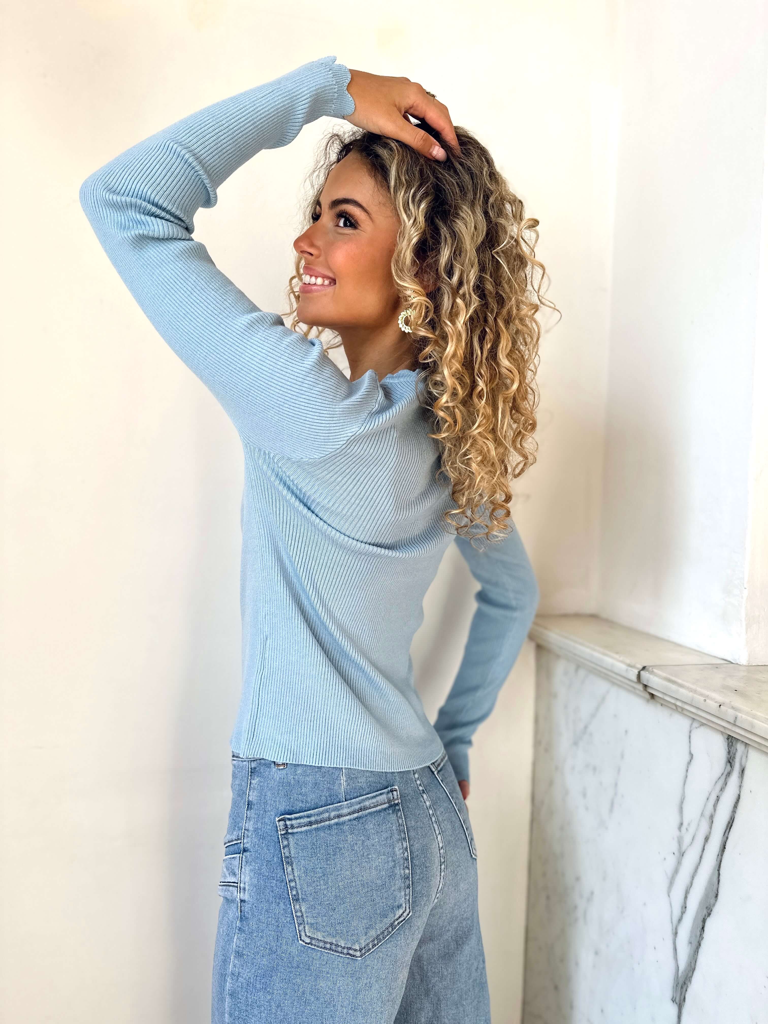 Pull bleu ciel - JADE