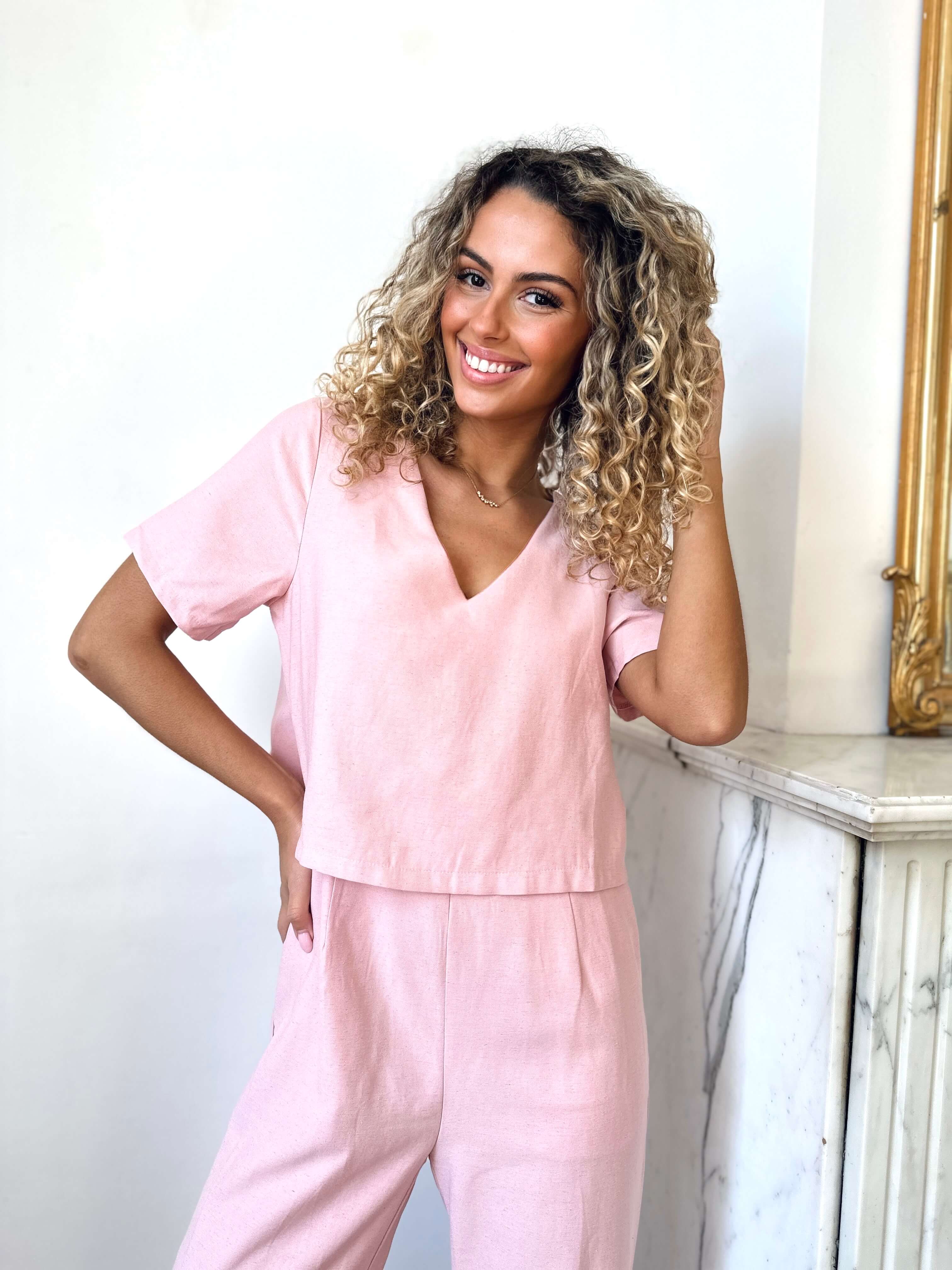 Combinaison rose - HILONA