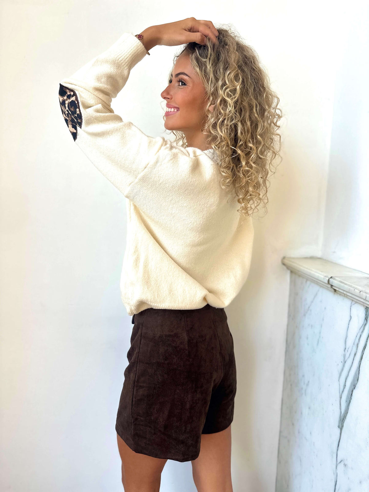 Pull blanc - AMORE