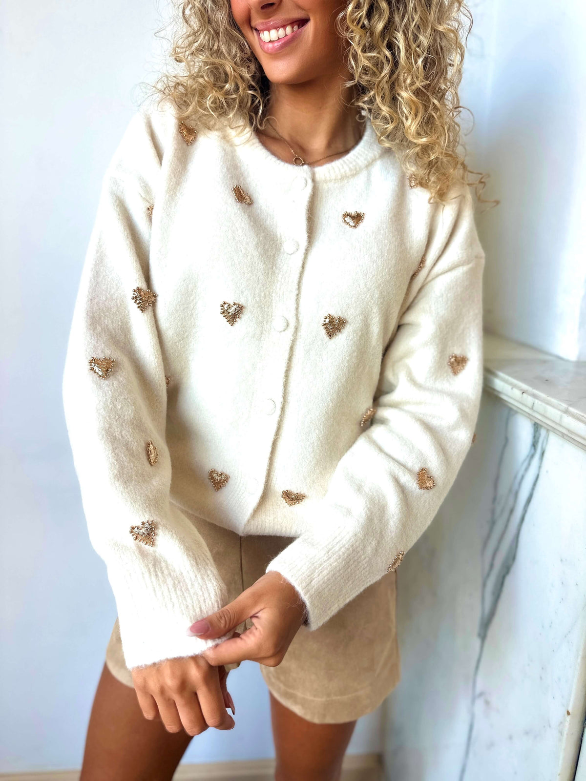 Gilet à coeur - DOREA