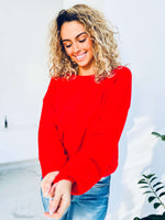 Pull rouge - ALYSON