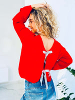 Pull rouge - ALYSON