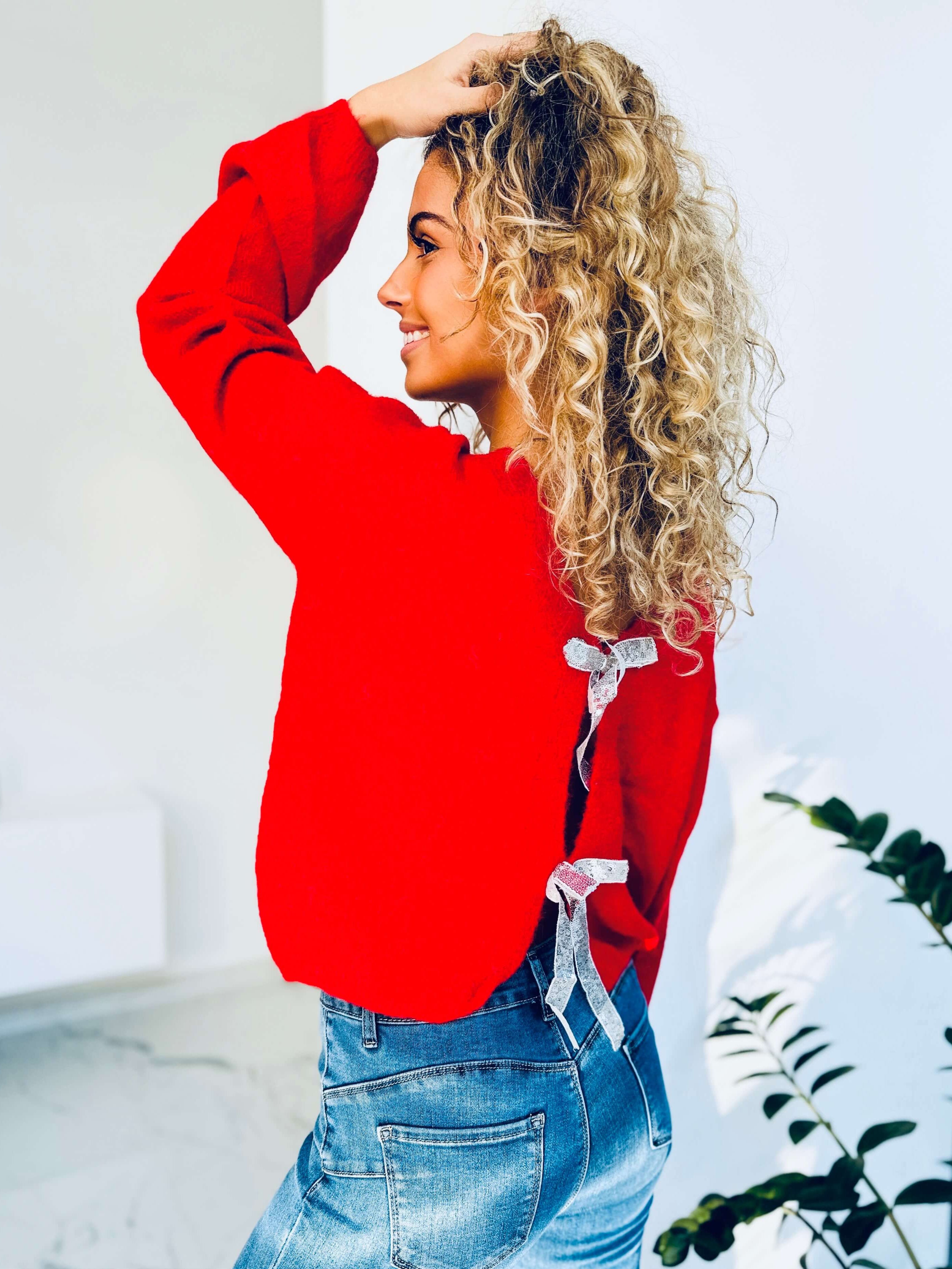 Pull rouge - ALYSON