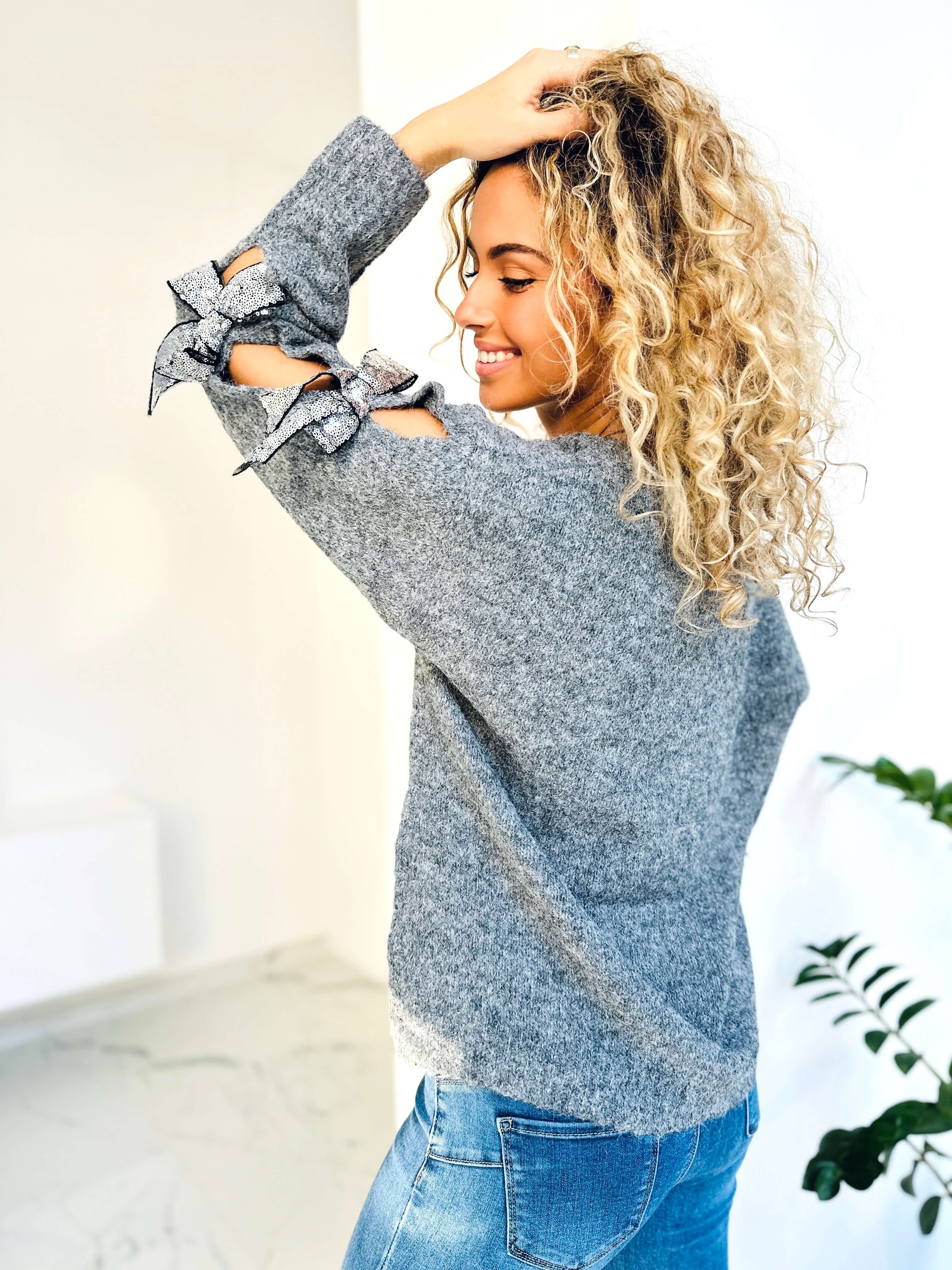 Pull gris foncé - ZOE