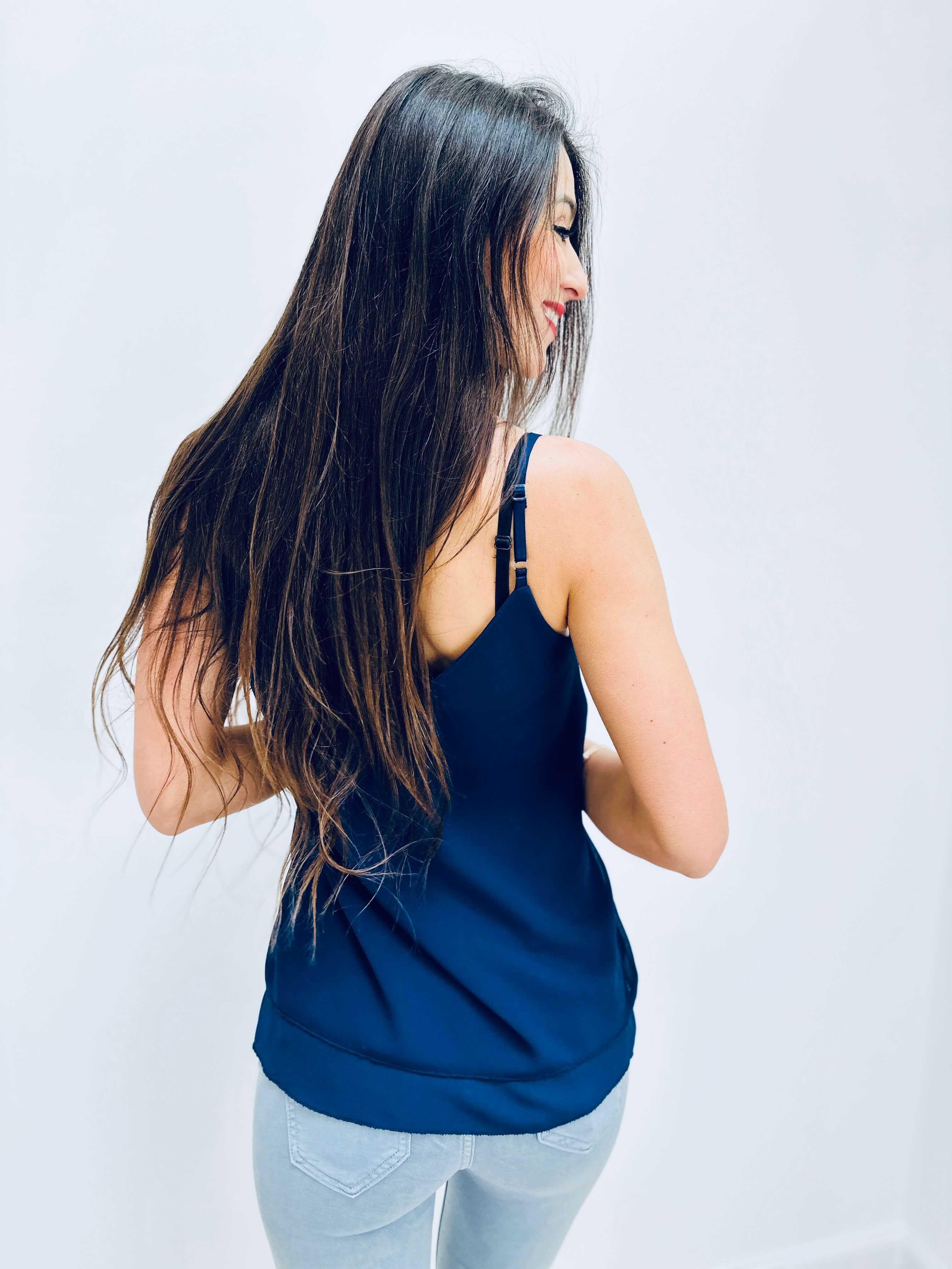 Top bleu - NINA
