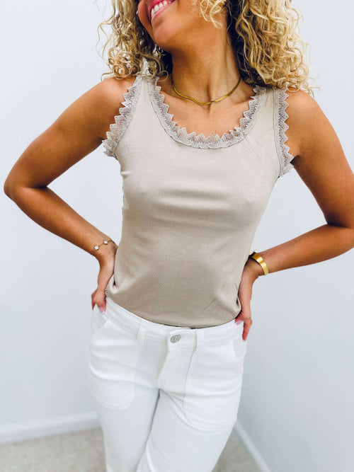 Top beige - MARINE