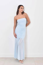 Robe bleu - MORGANE
