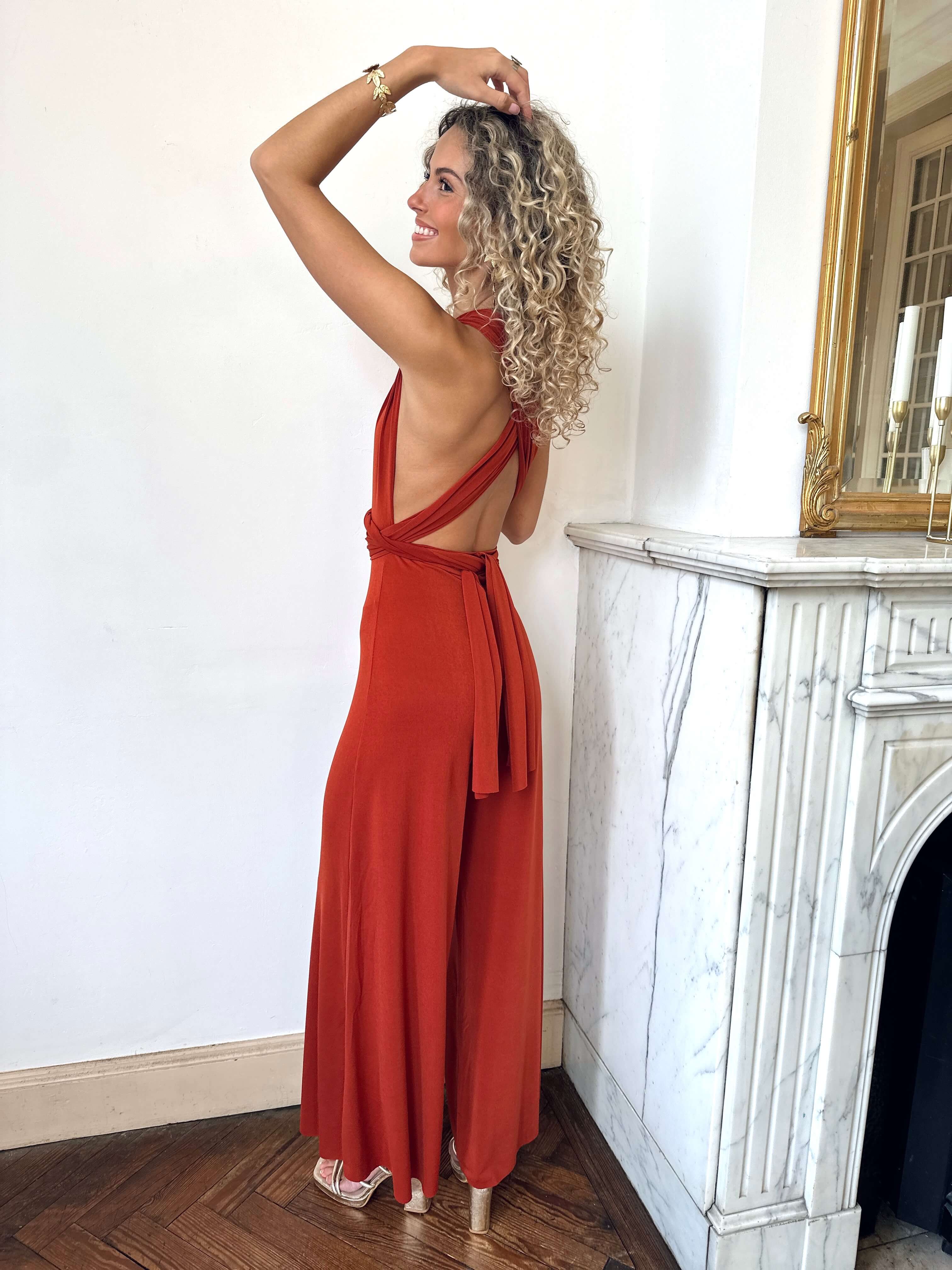 Combinaison terracotta - JENNY