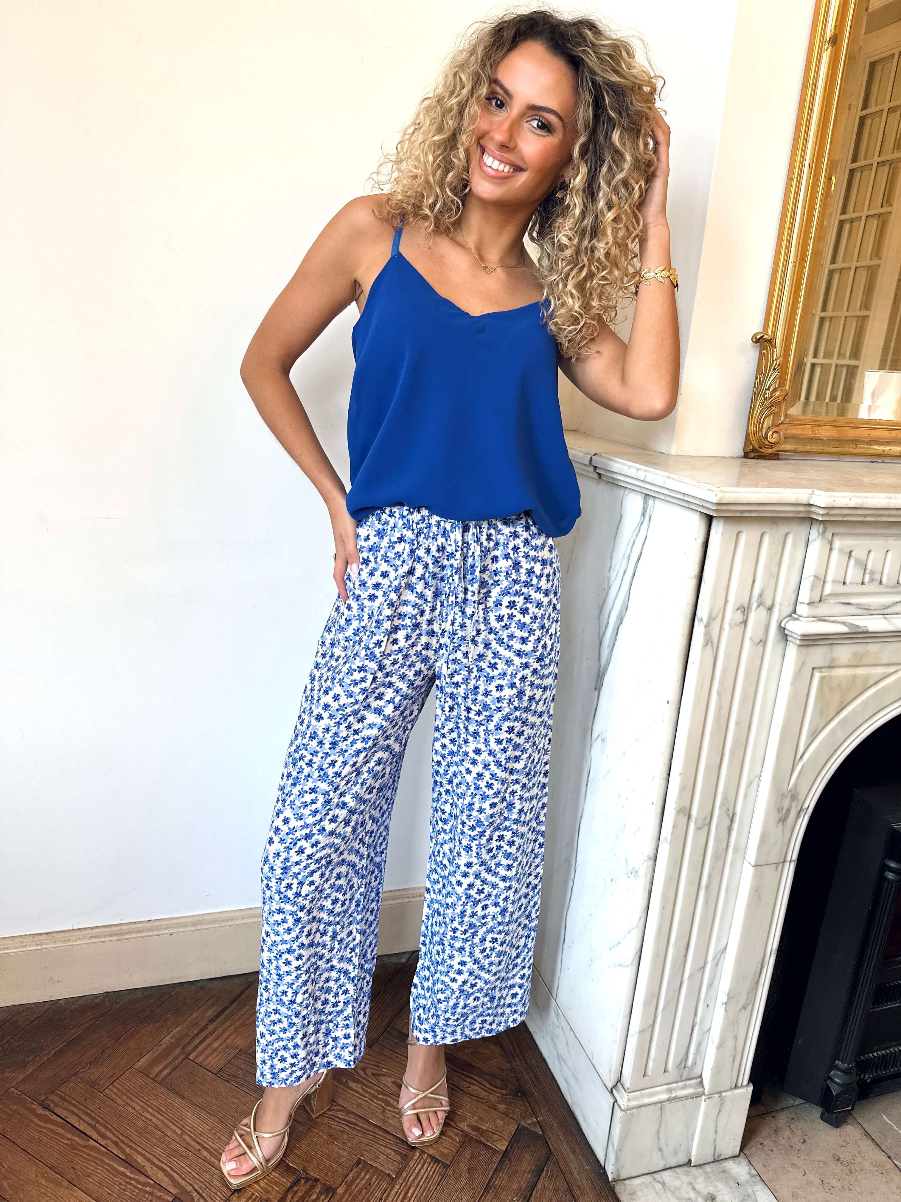 Pantalon bleu - ZOE