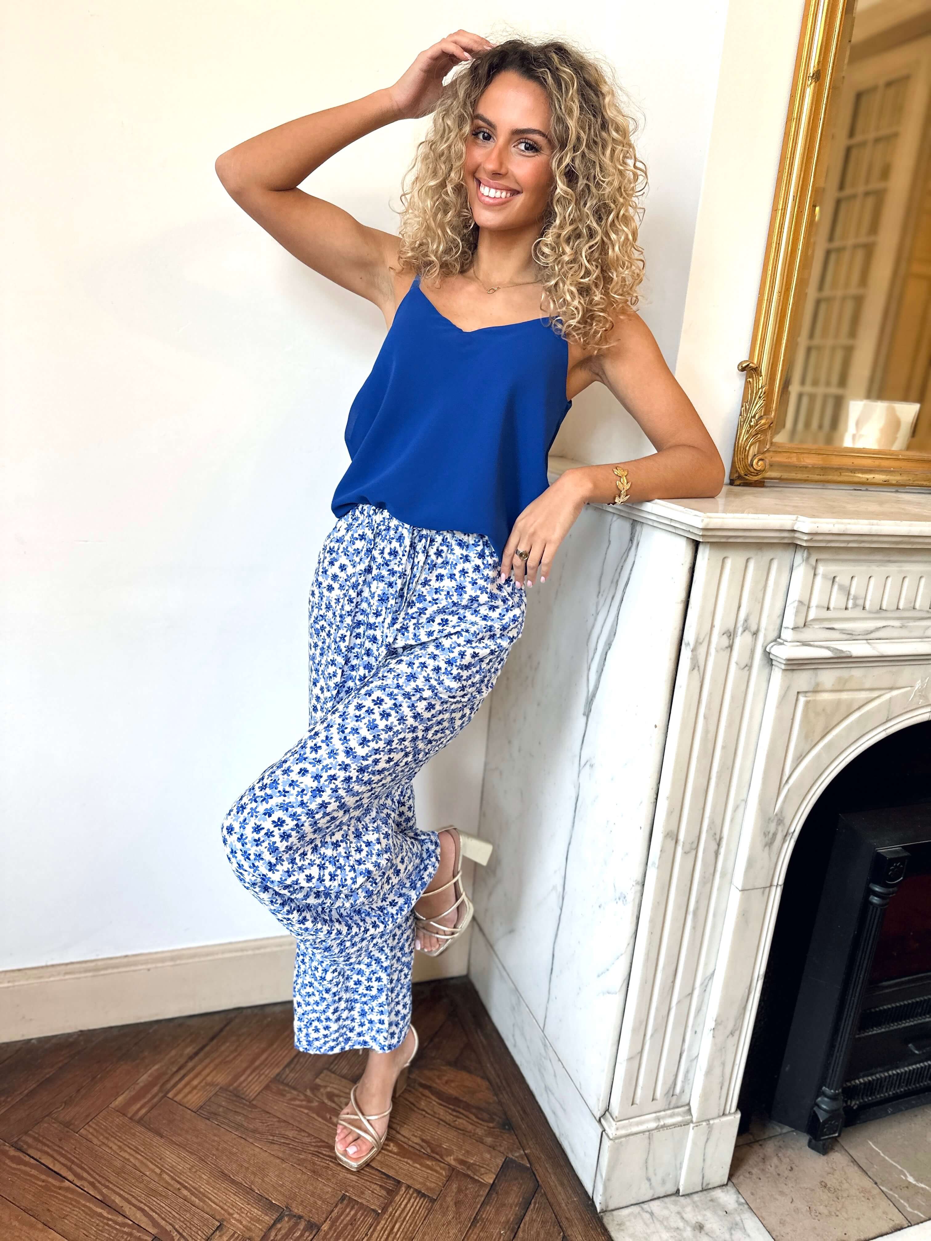 Pantalon bleu - ZOE