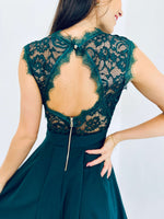 Robe vert sapin - CAMILLE