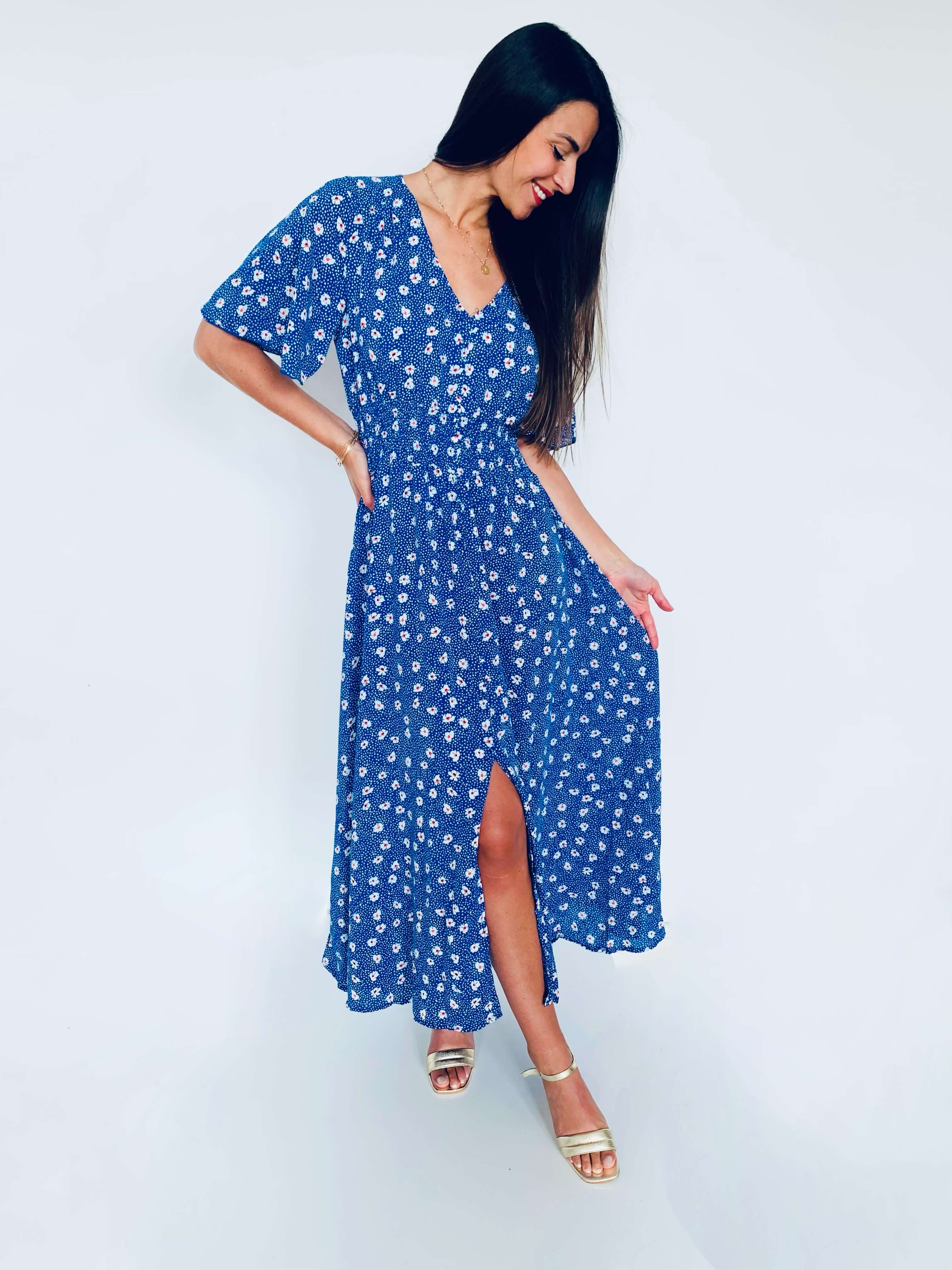 Robe longue - BLEU
