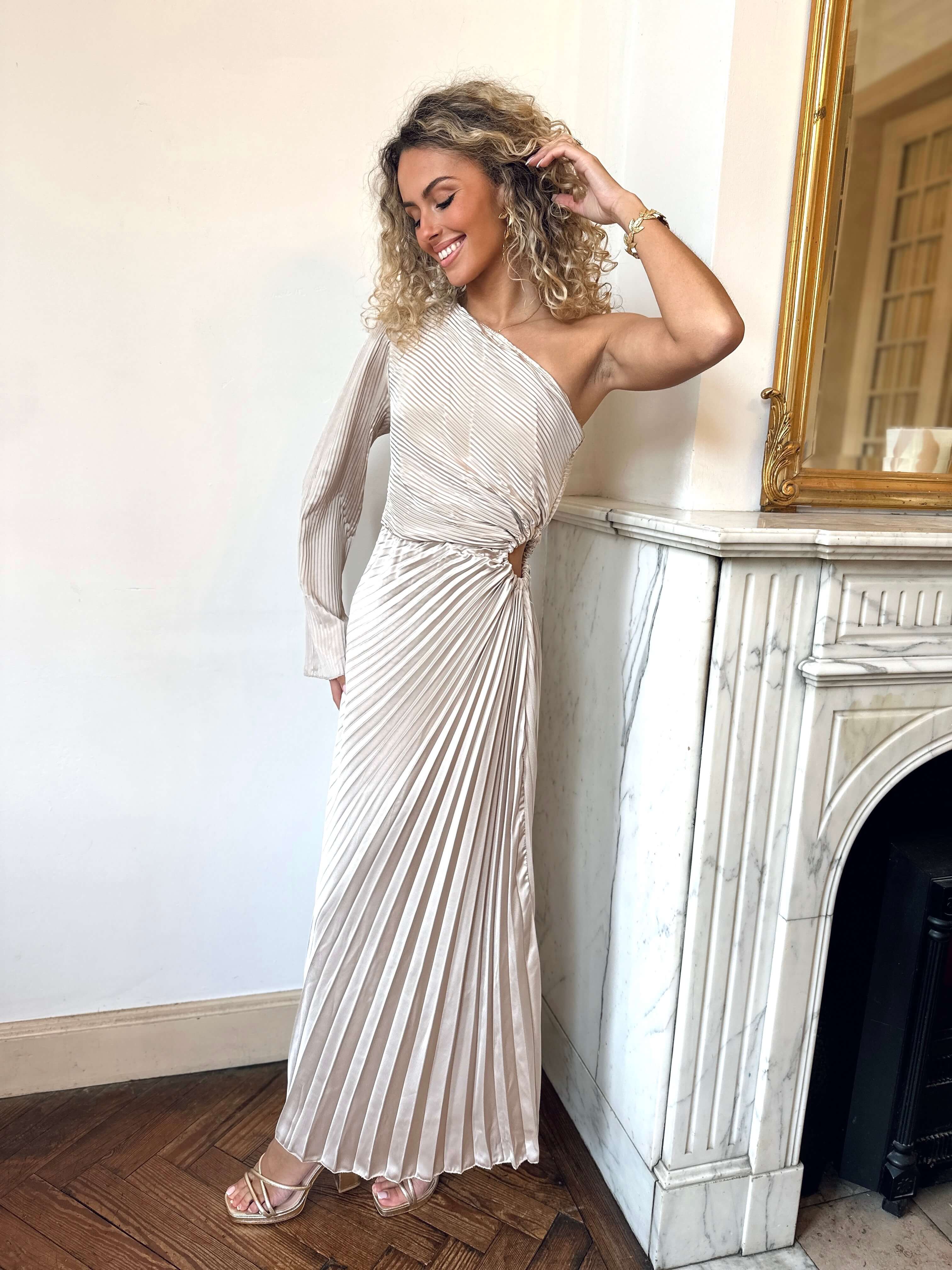 Robe plissée - ALBA