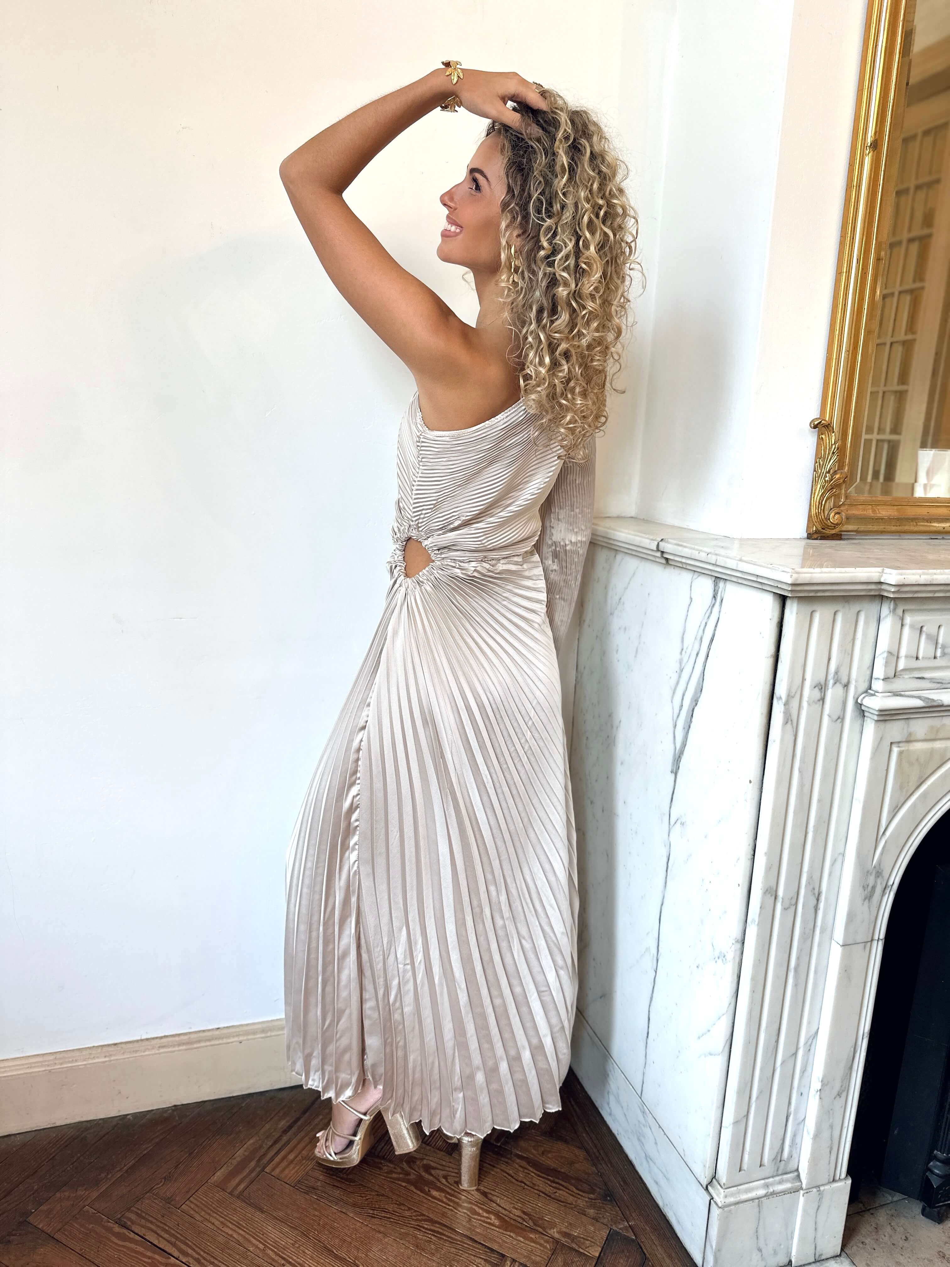 Robe plissée - ALBA