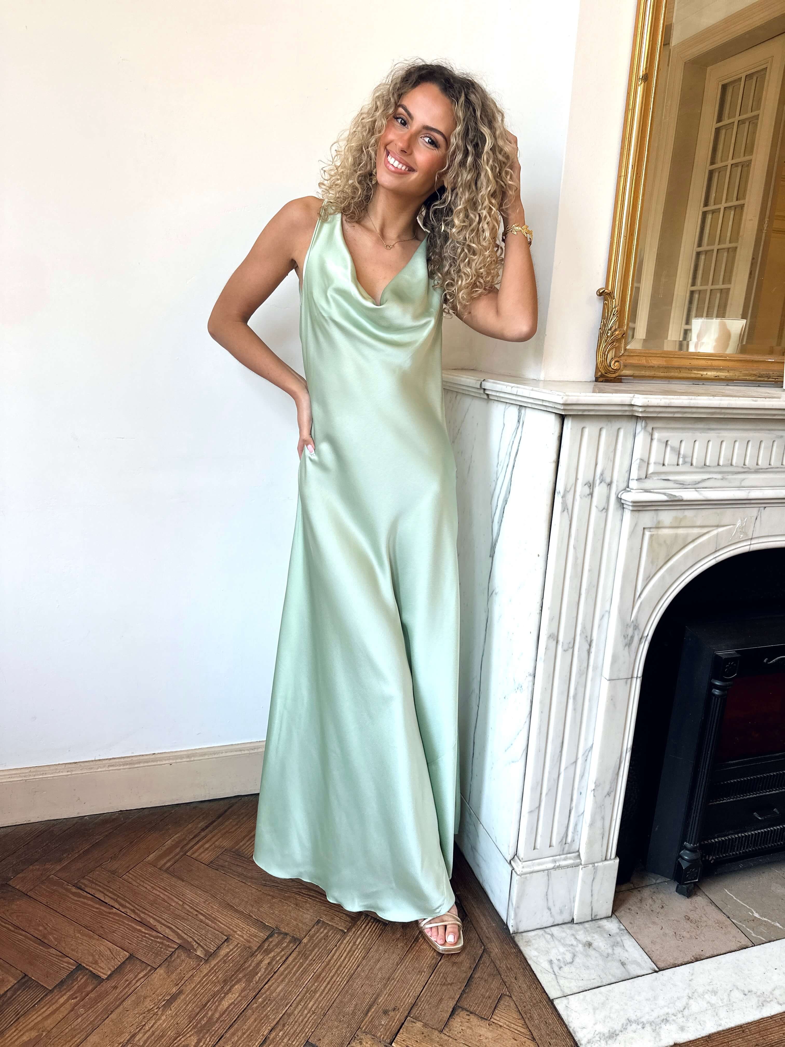 Robe vert sauge - MIA