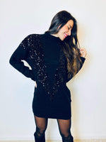 Robe pull noir - ALINA