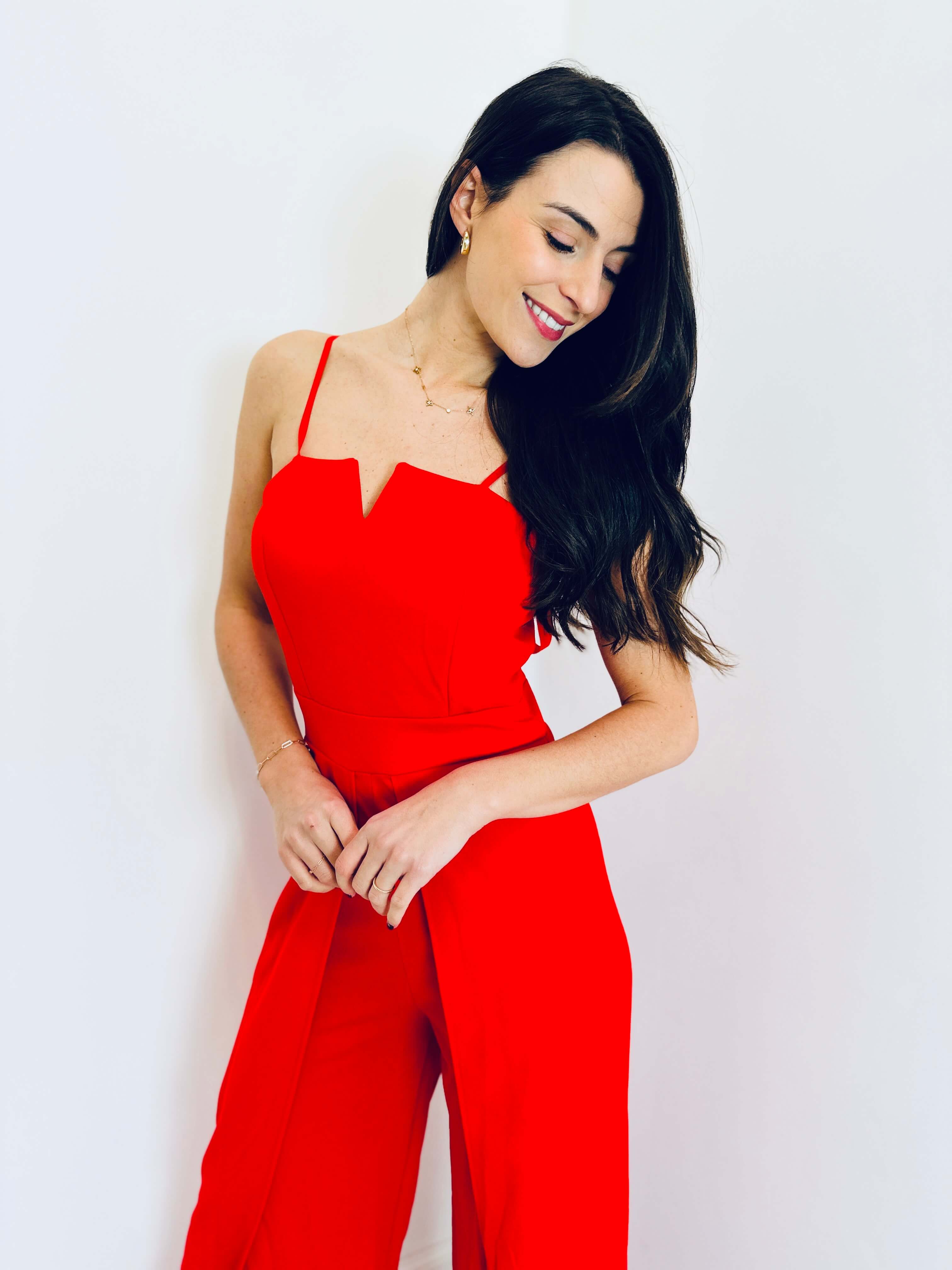 Combinaison rouge - AVA