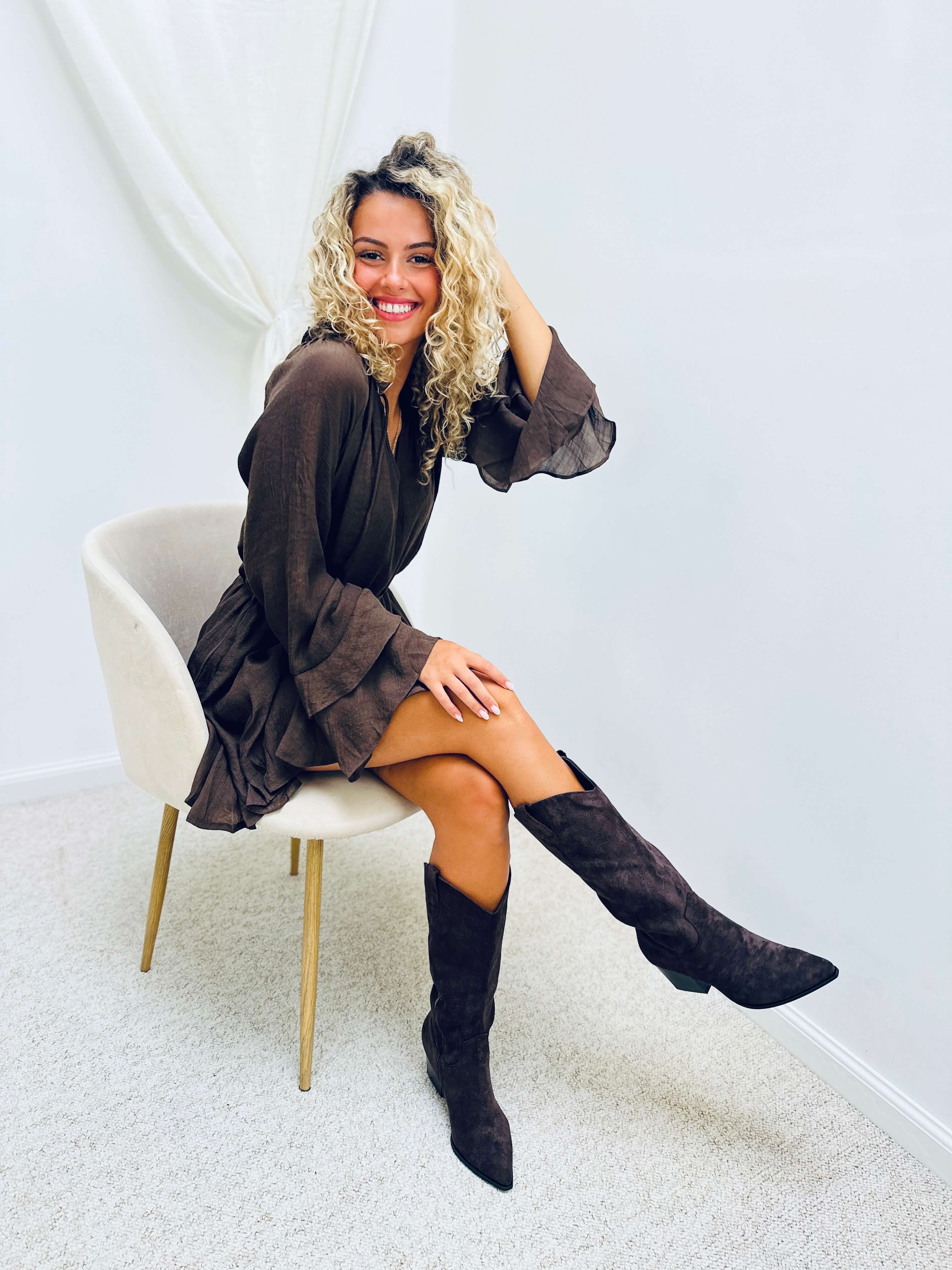 Robe chocolat - OCEANE