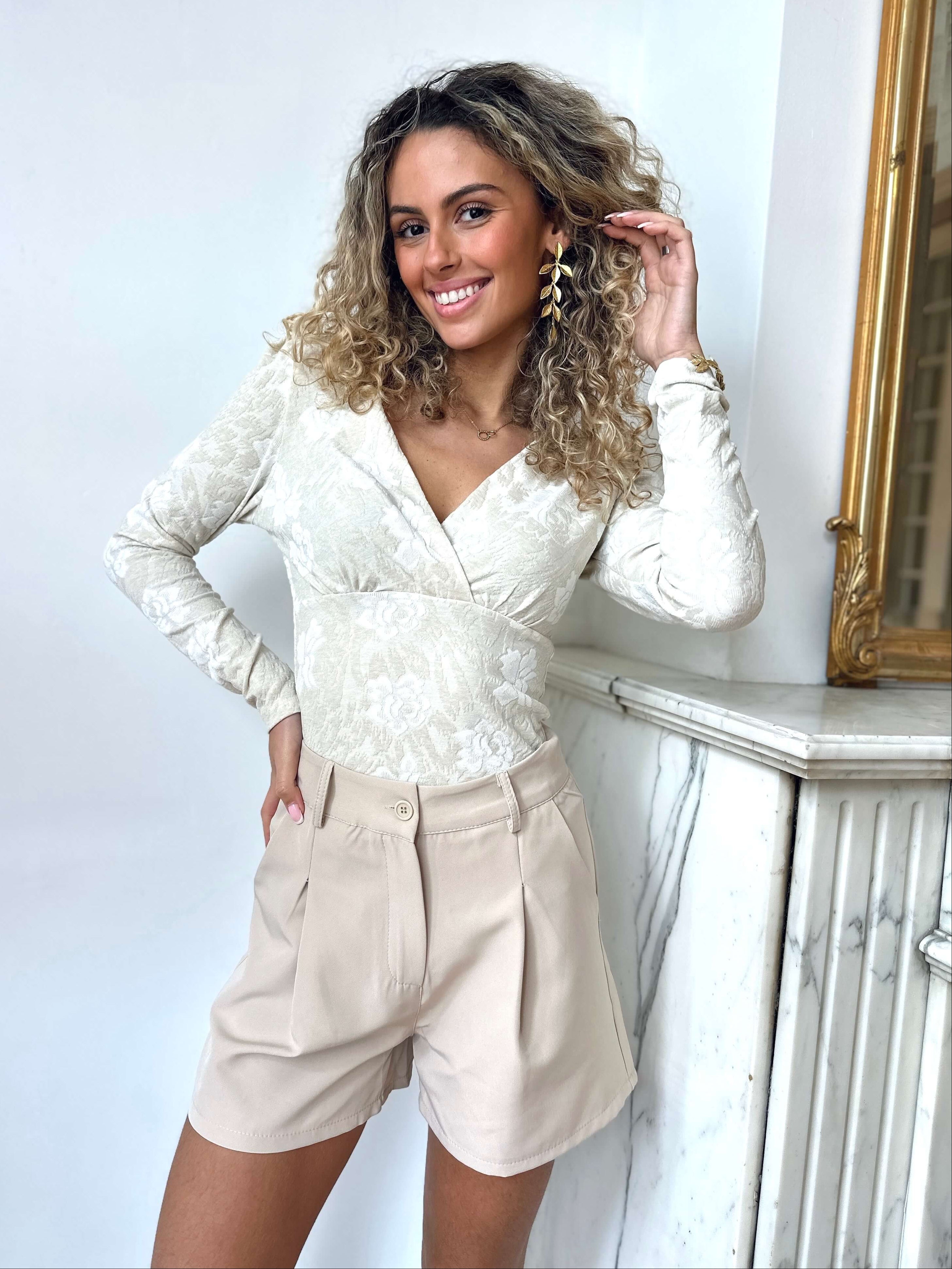 Short beige - HELENE