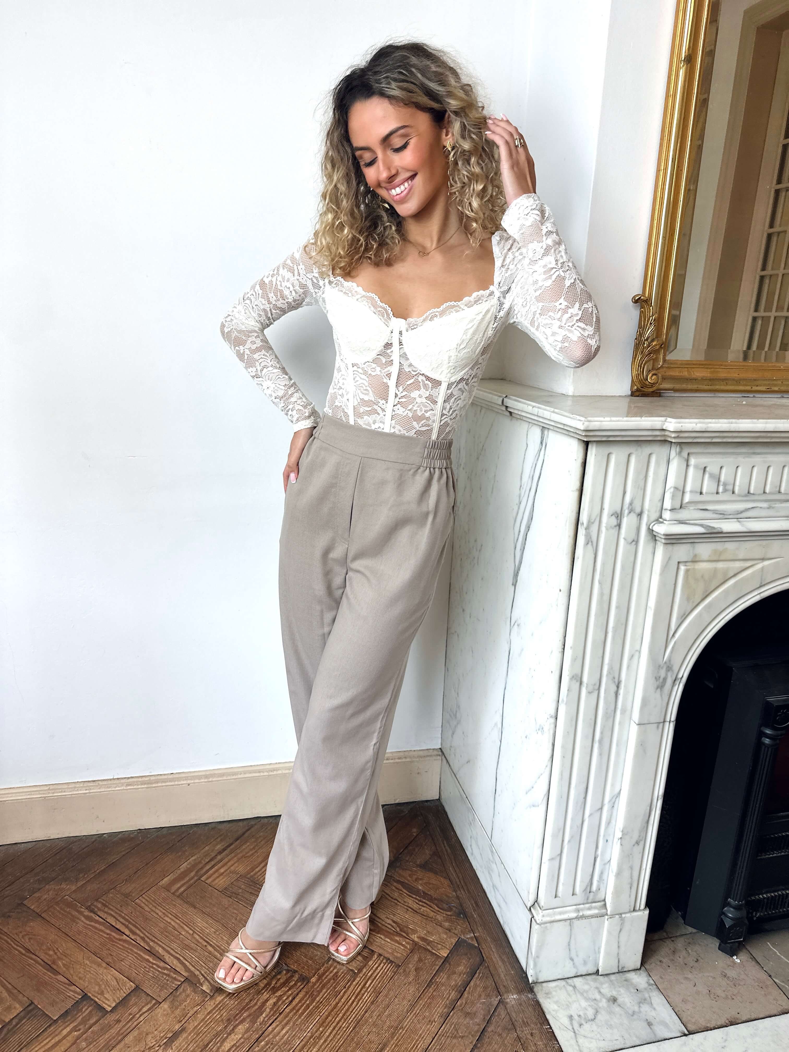 Pantalon taupe - LUCAS