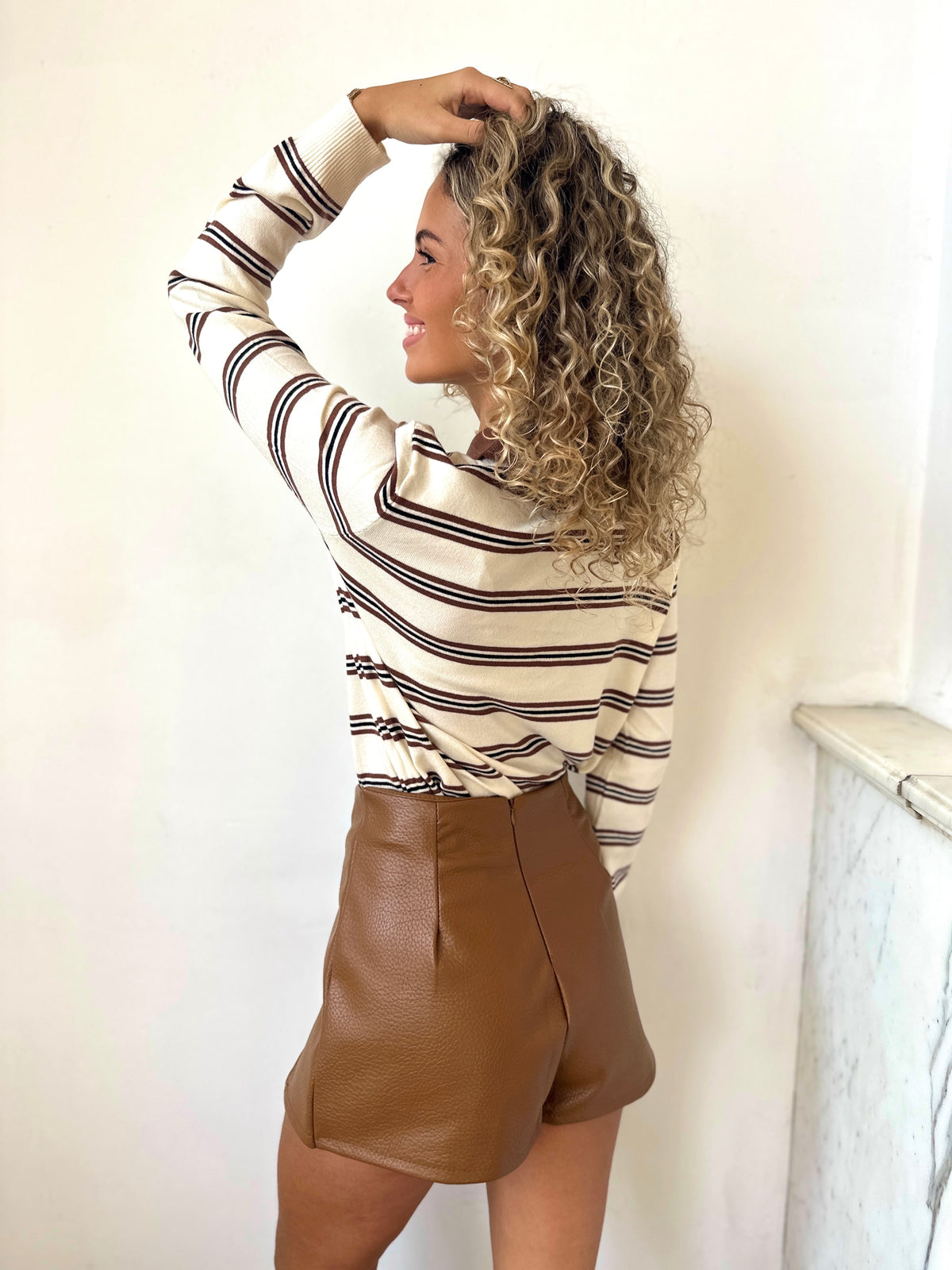 Jupe-short - CAMEL