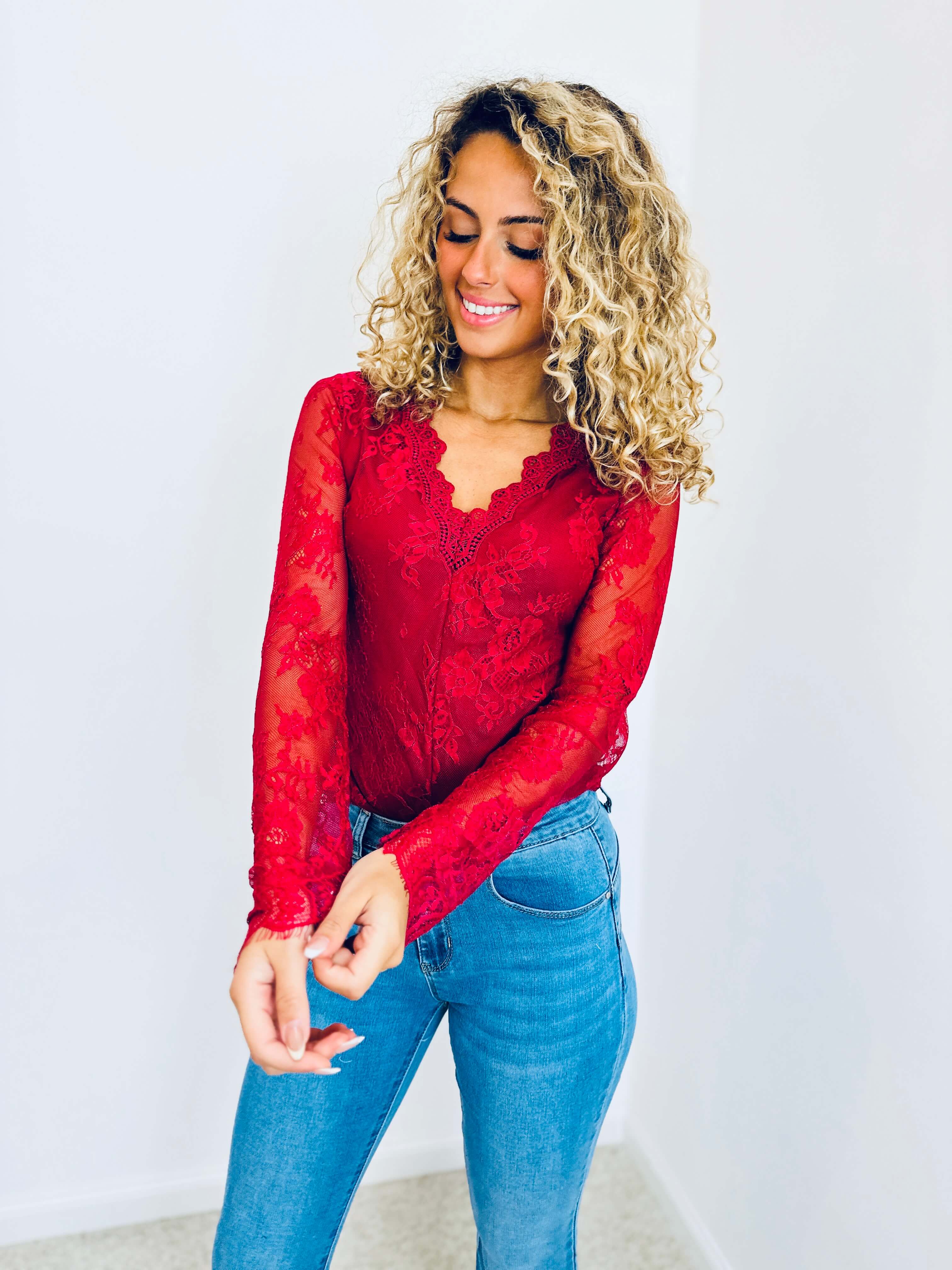 Body bordeaux - EMILIE