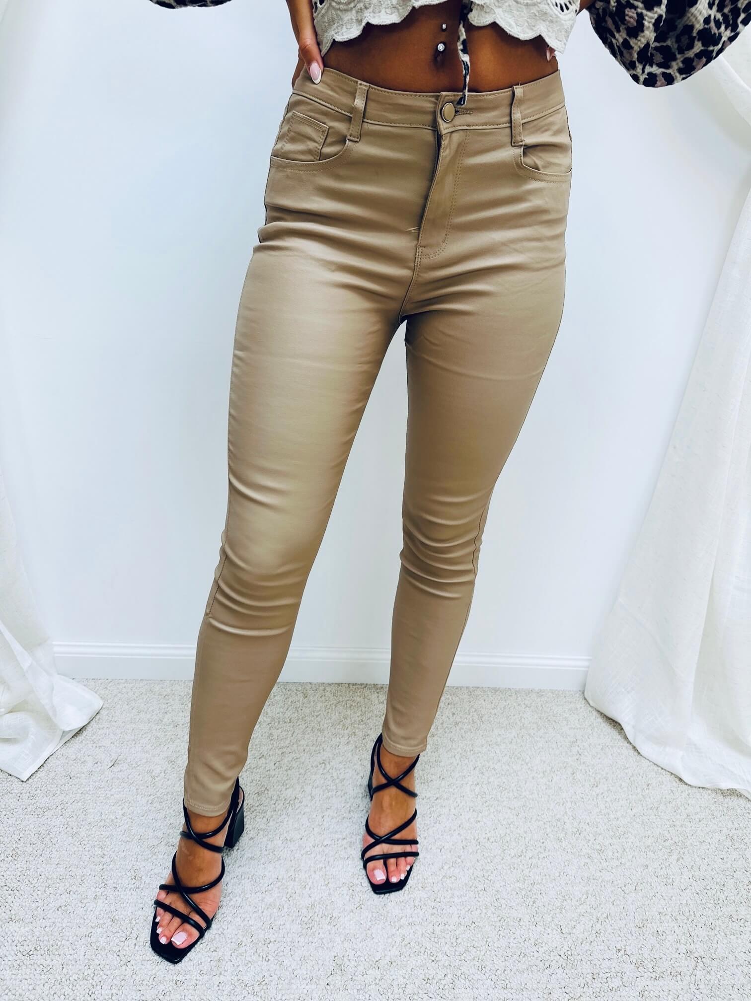 Pantalon beige - LOLA
