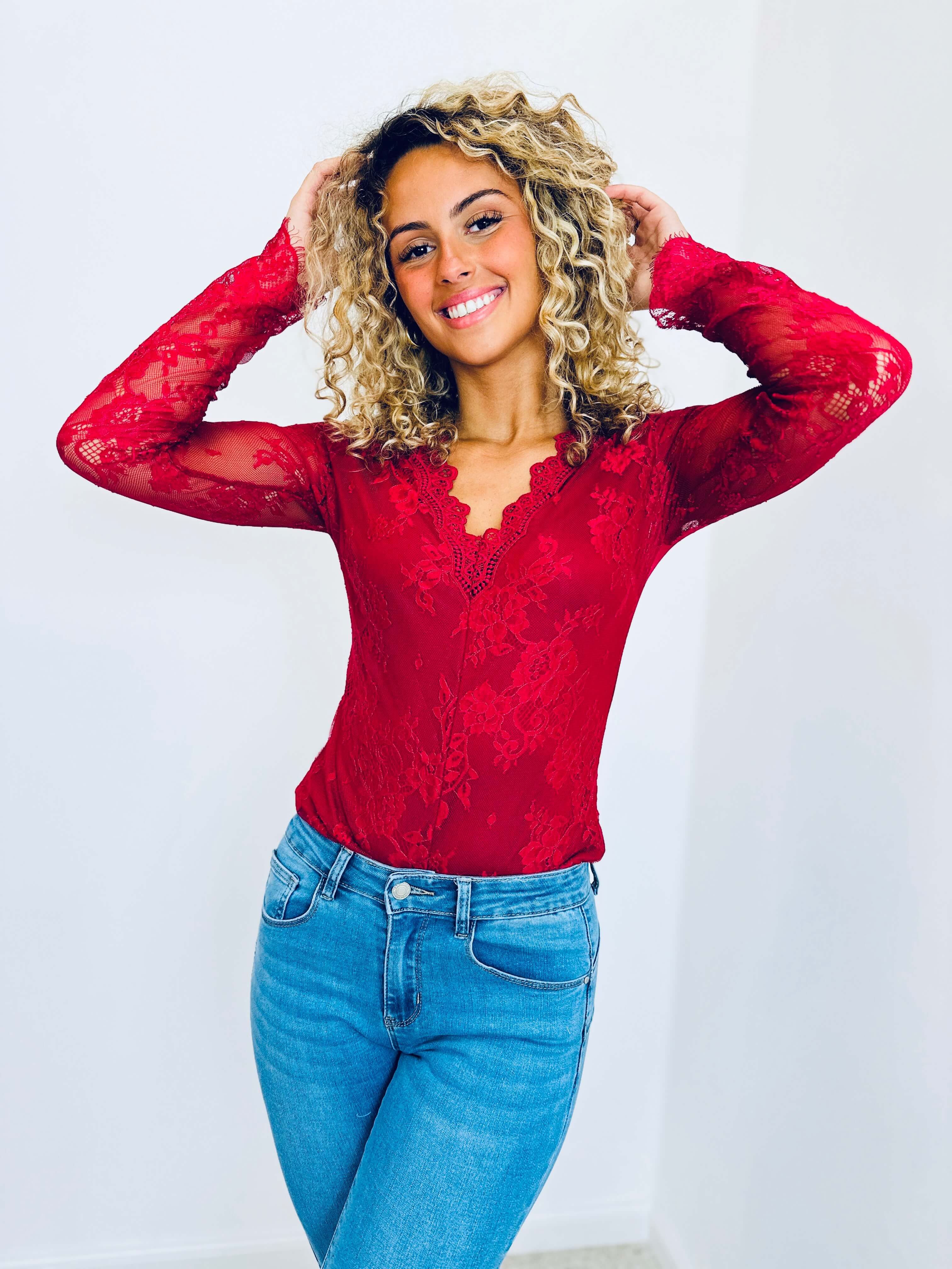 Body bordeaux - EMILIE