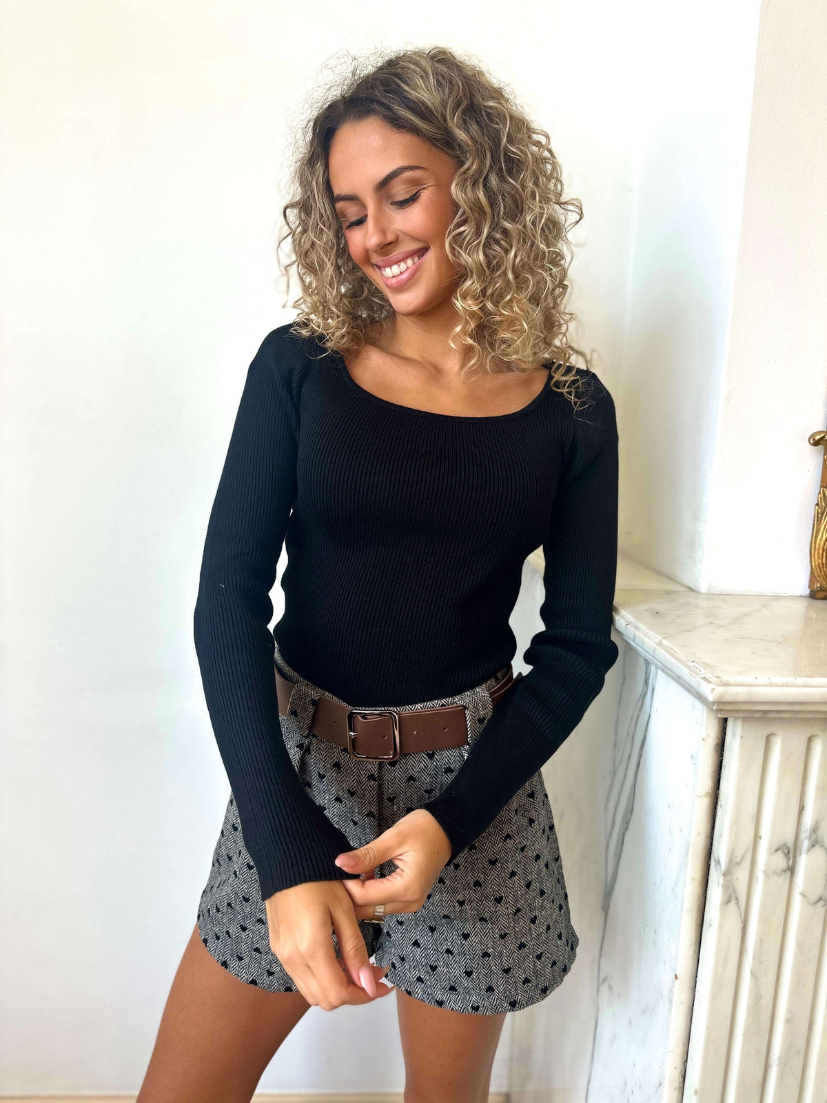Pull noir - NINA