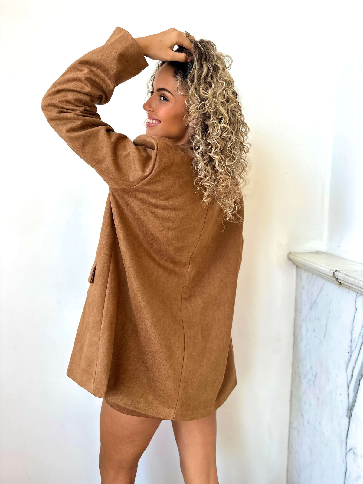 Blazer camel - CAMILLE