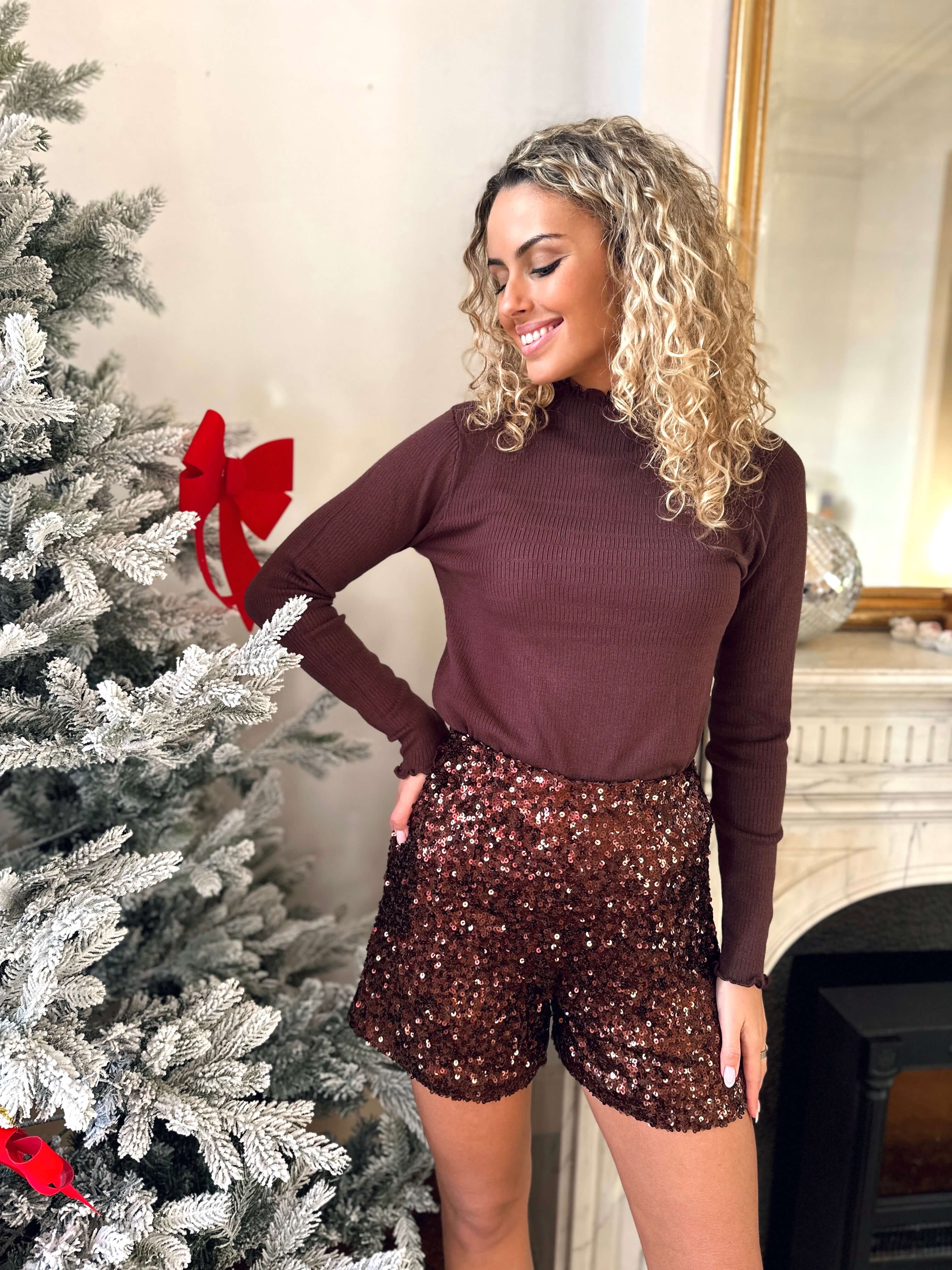 Jersey marrón - ZOE