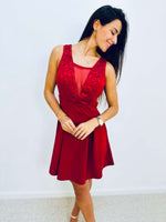 Robe bordeaux - GAELLE