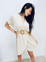 Robe beige - EVIE