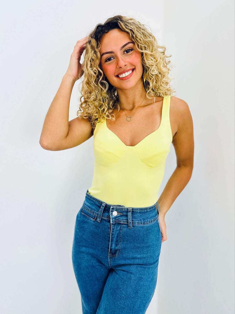 Body jaune - MORGANE