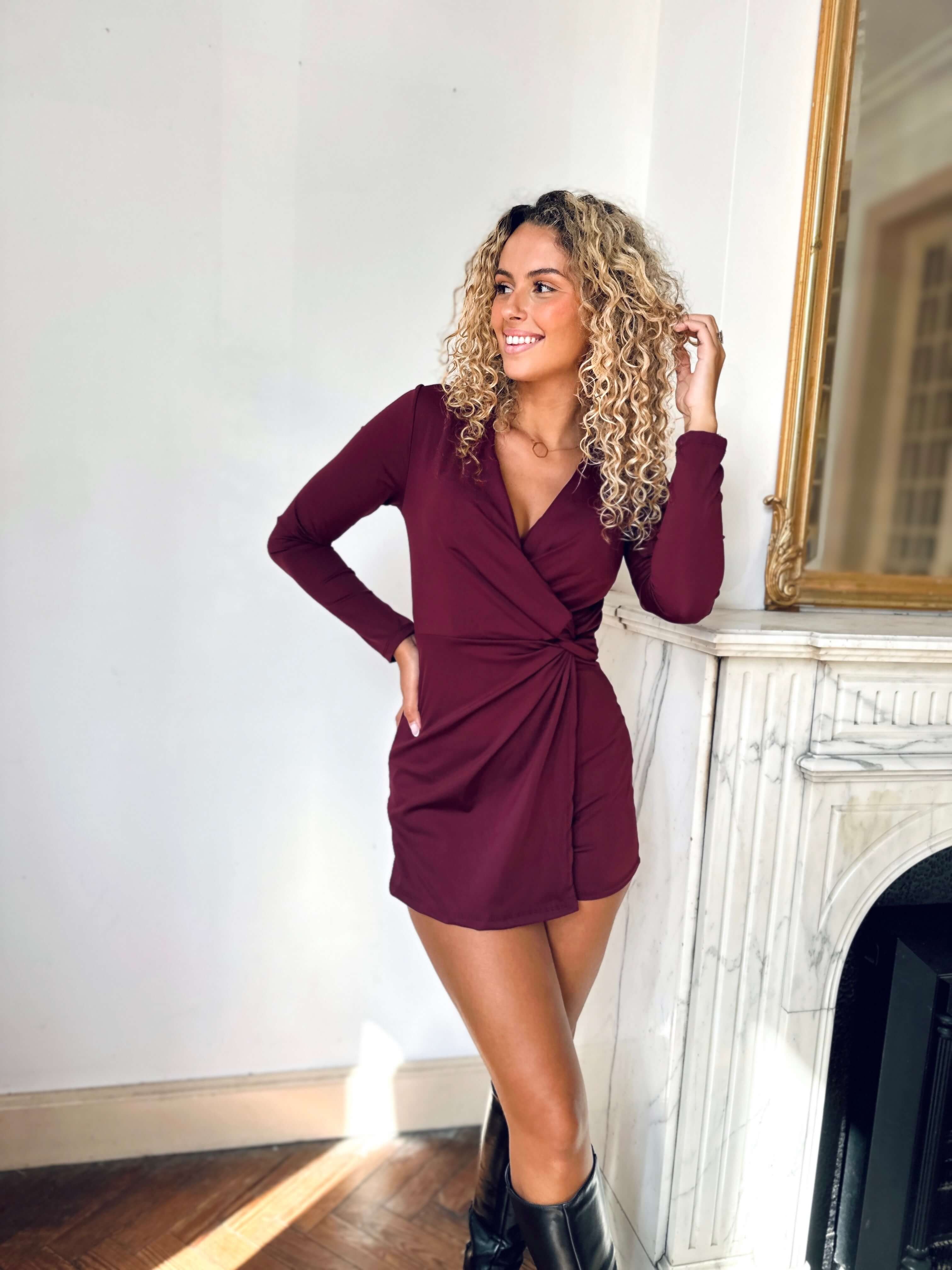 Combishort bordeaux - HELENE