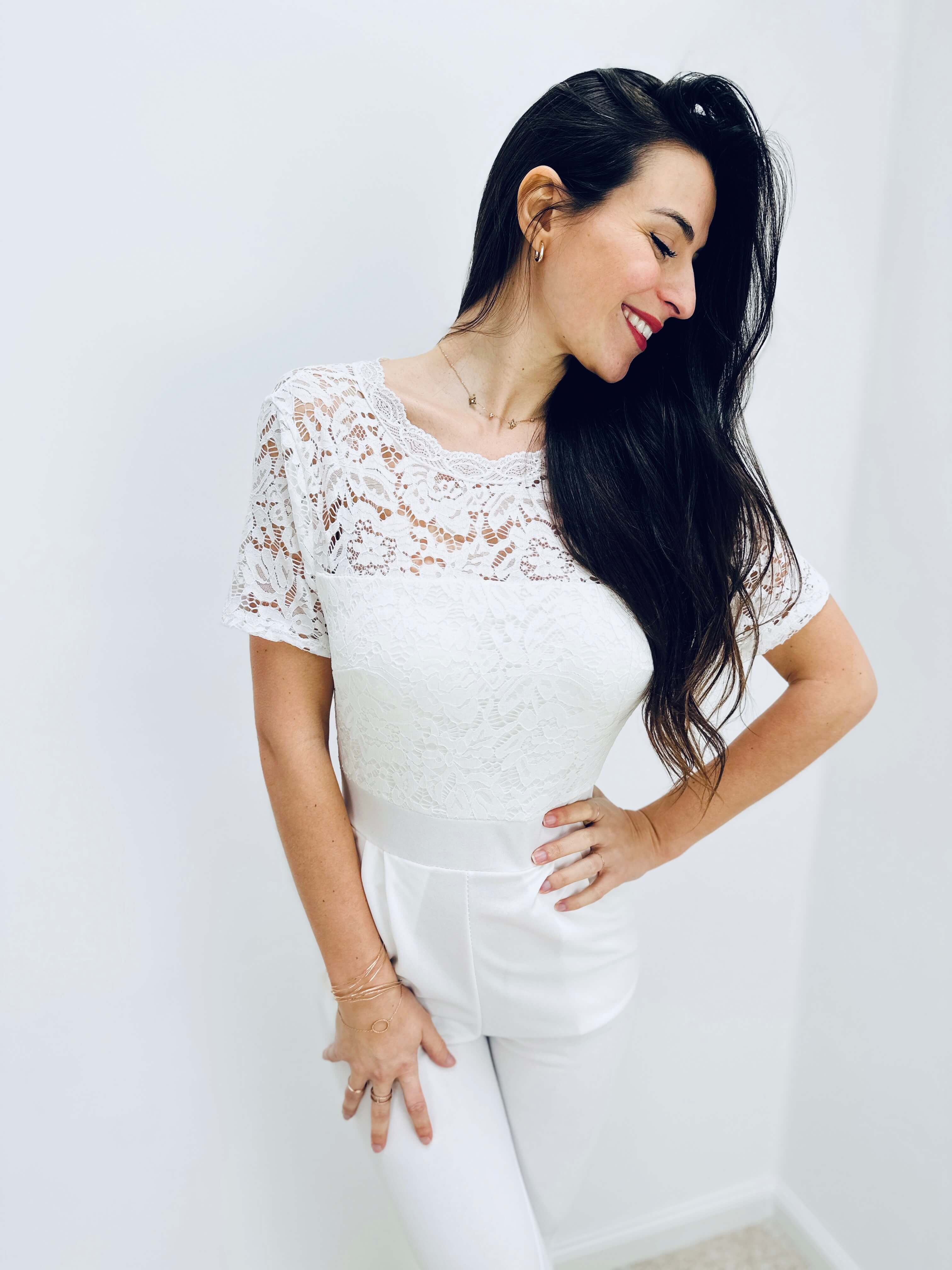 Combinaison blanche - IRINA NEW