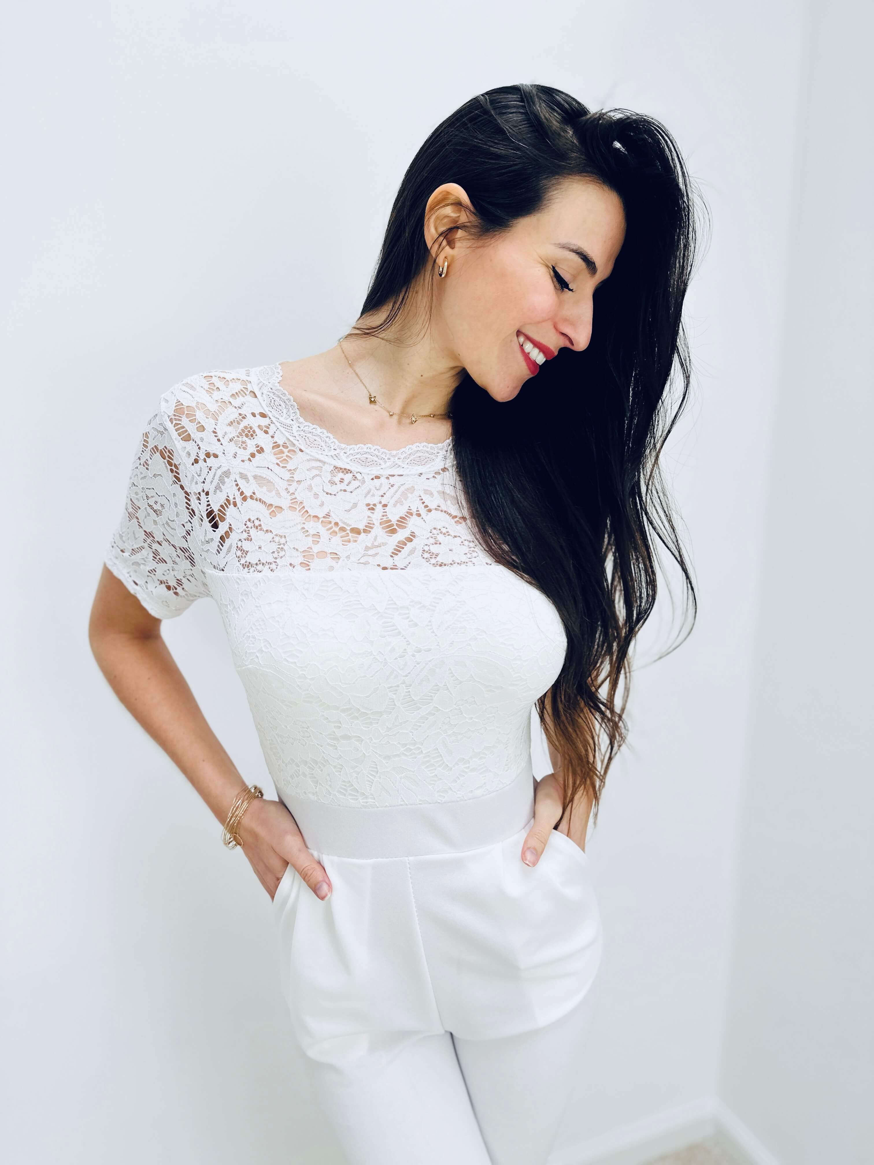 Combinaison blanche - IRINA NEW