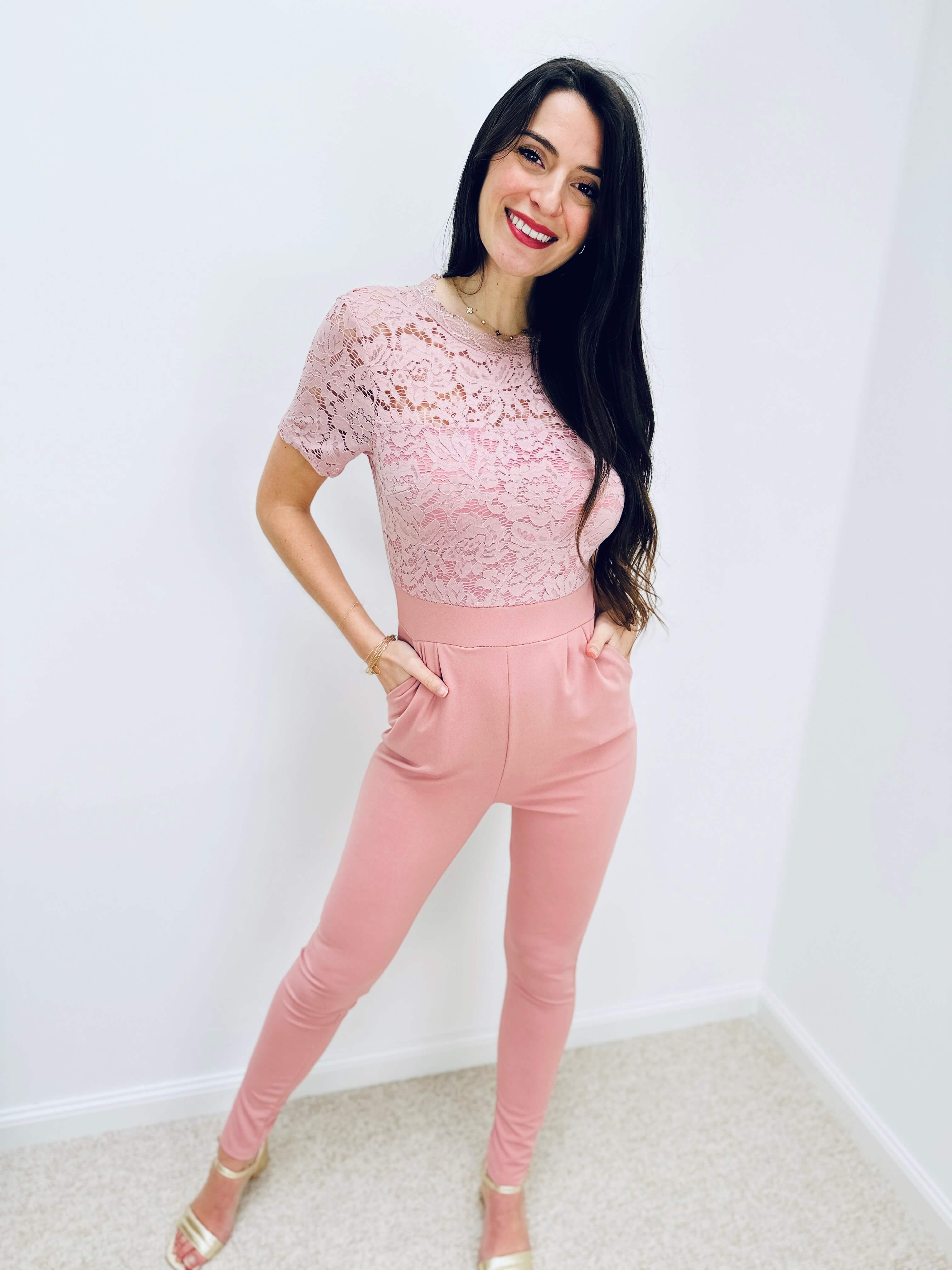 Combinaison rose - IRINA new