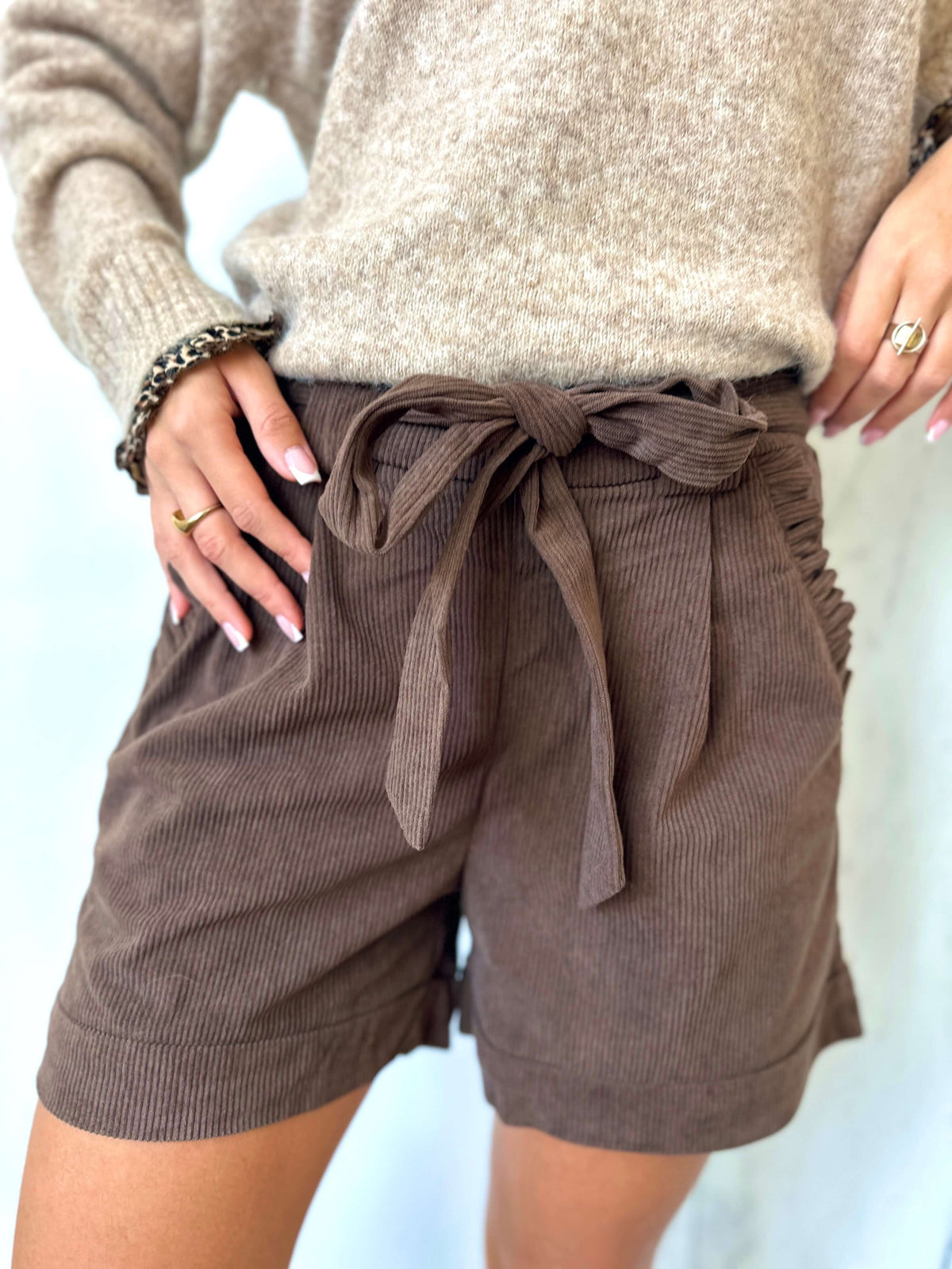 Short chocolat - GABRIELLE