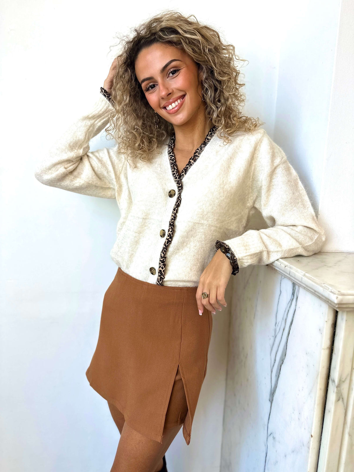 Gilet écru - ROMÉE