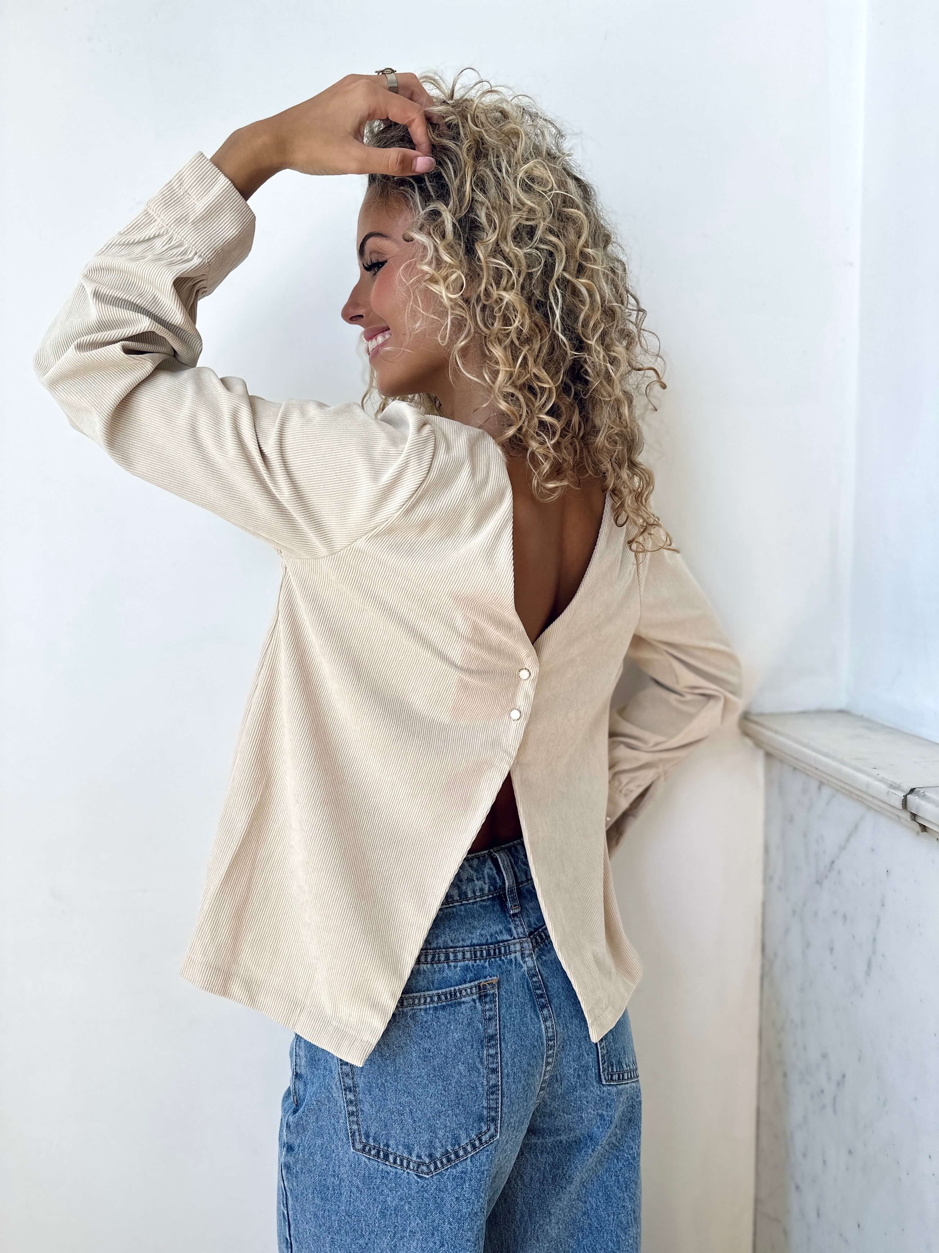 Blouse beige - ZOE