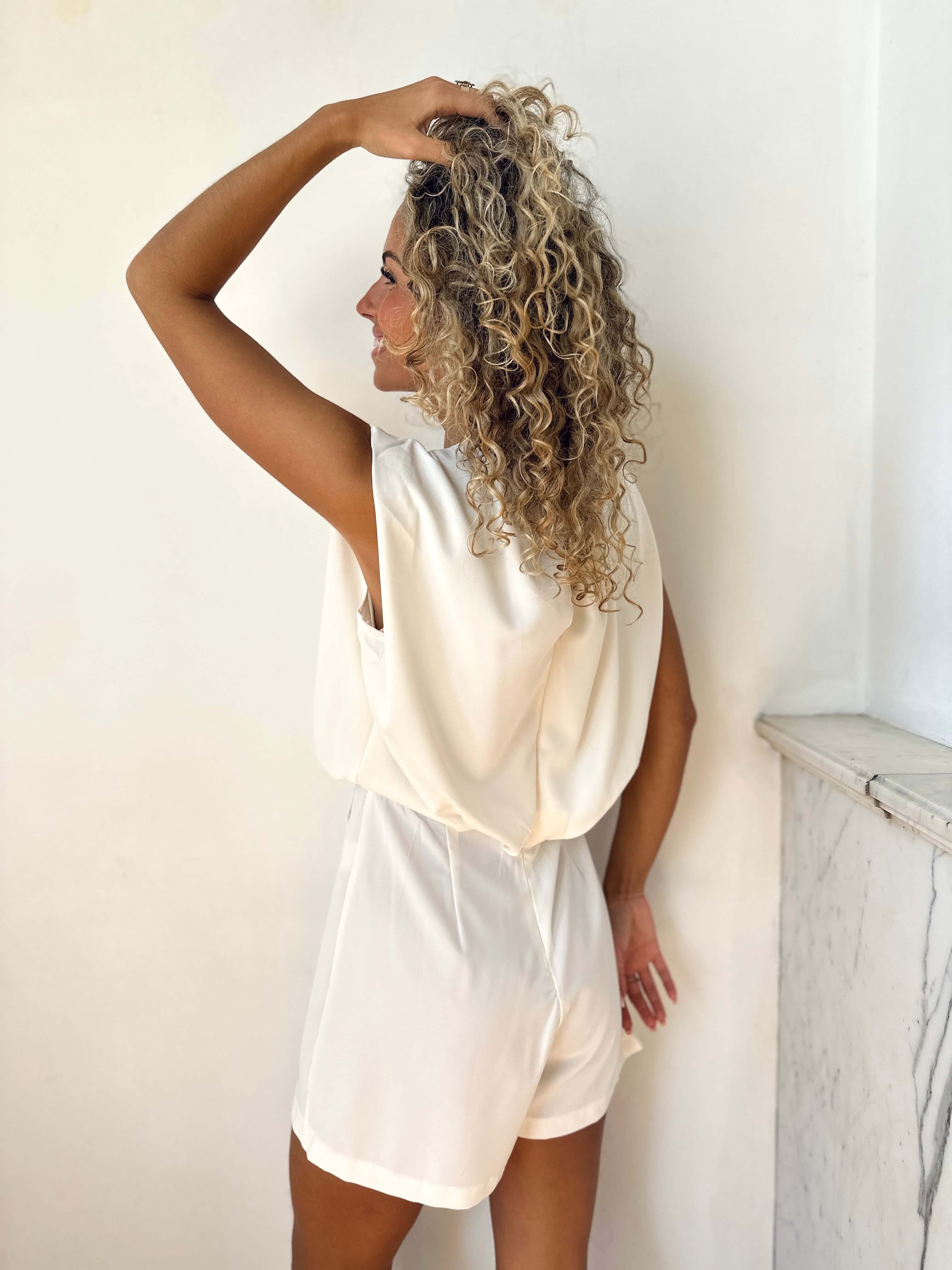 Combishort blanche - ANNA