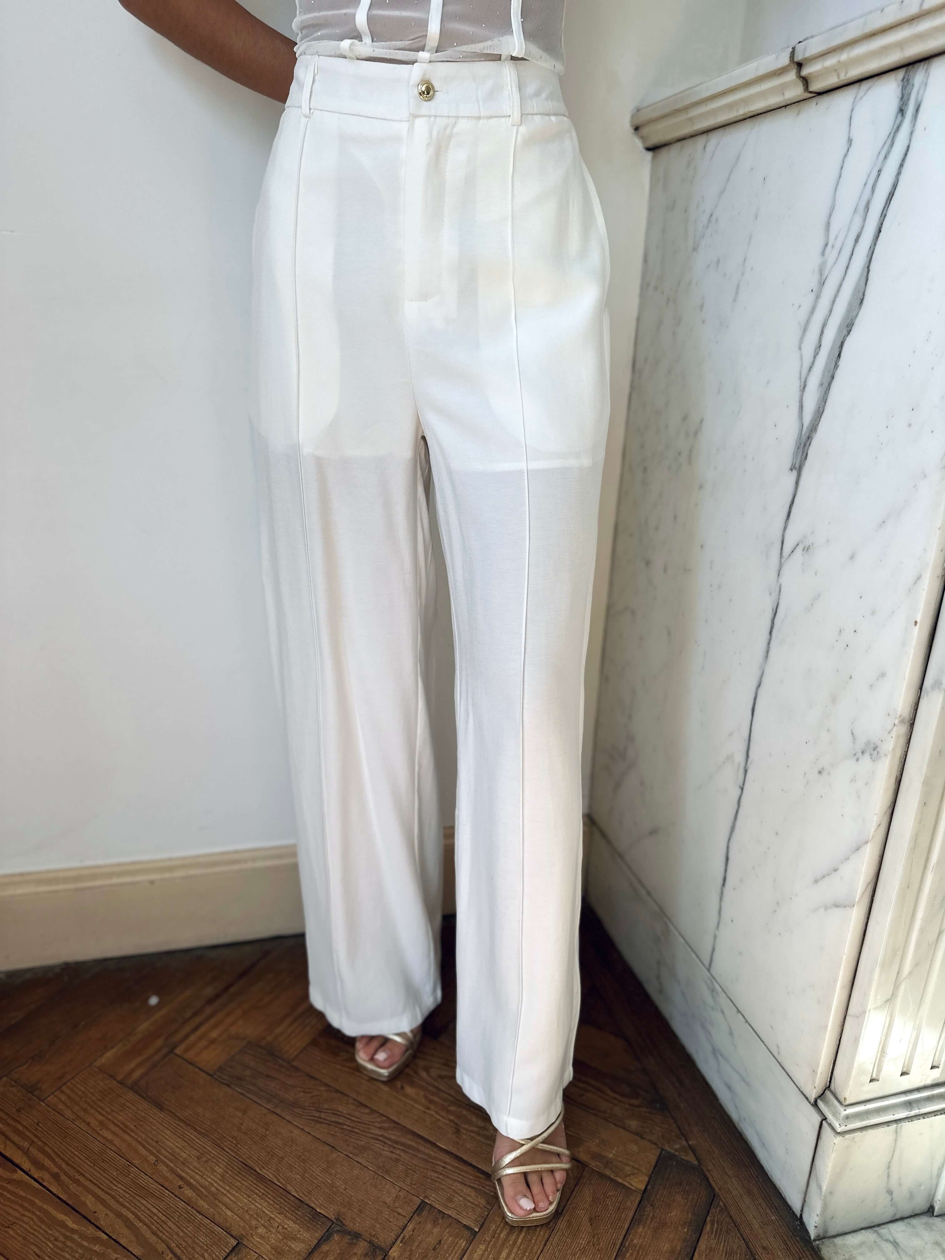 Pantalon blanc - GEORGOA