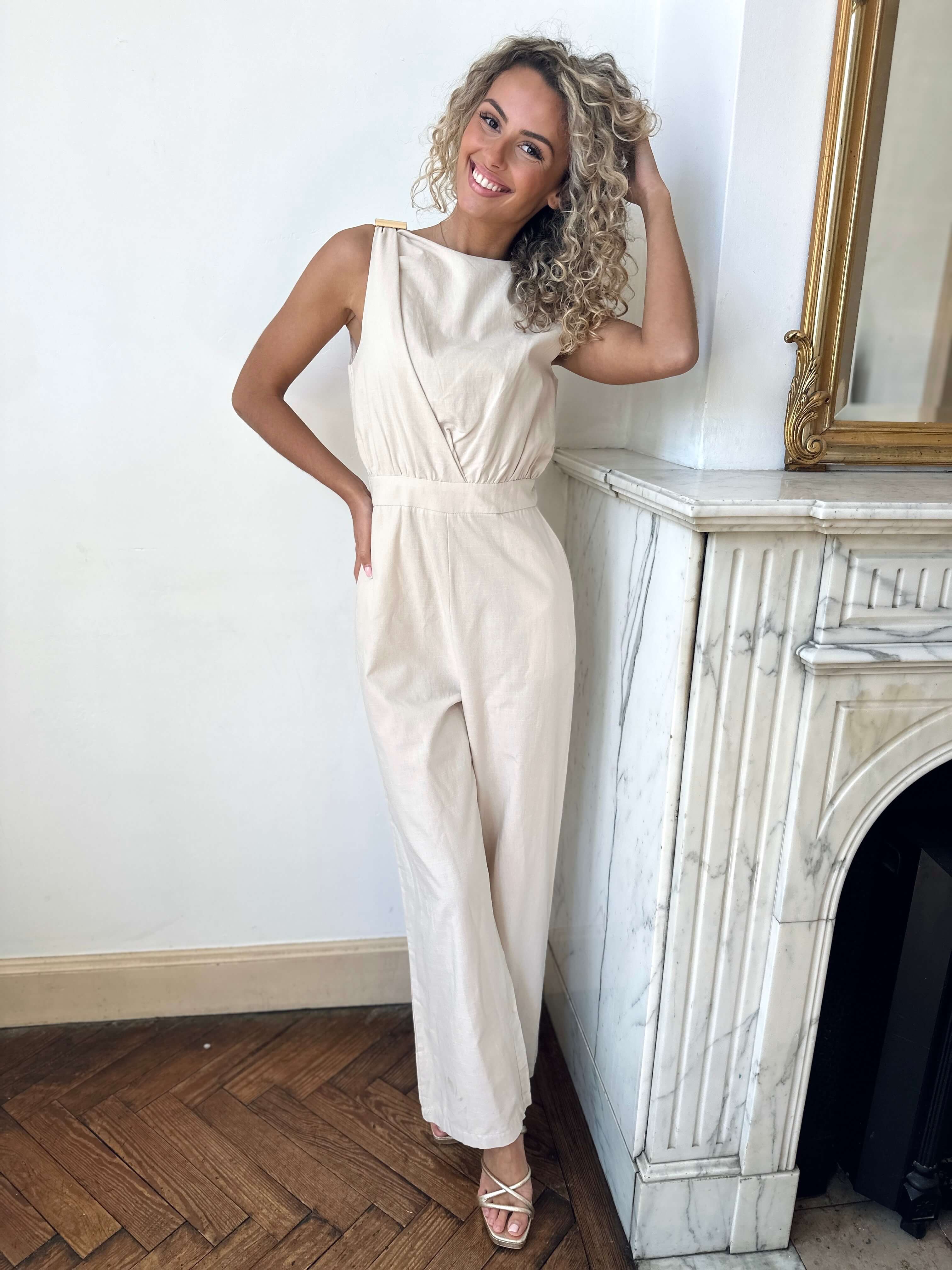 Combinaison beige - EMMA