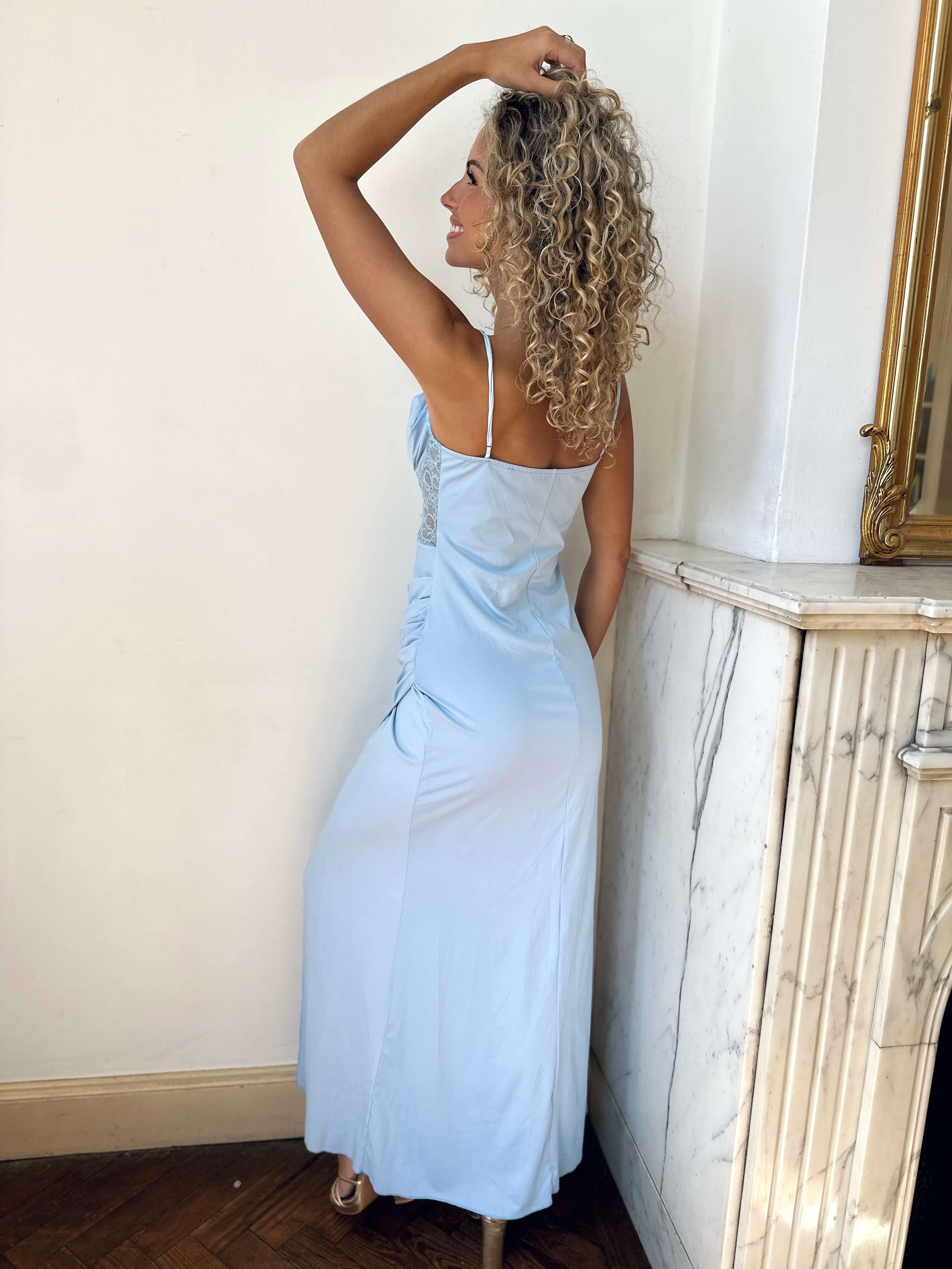 Robe bleu ciel - CHLOE