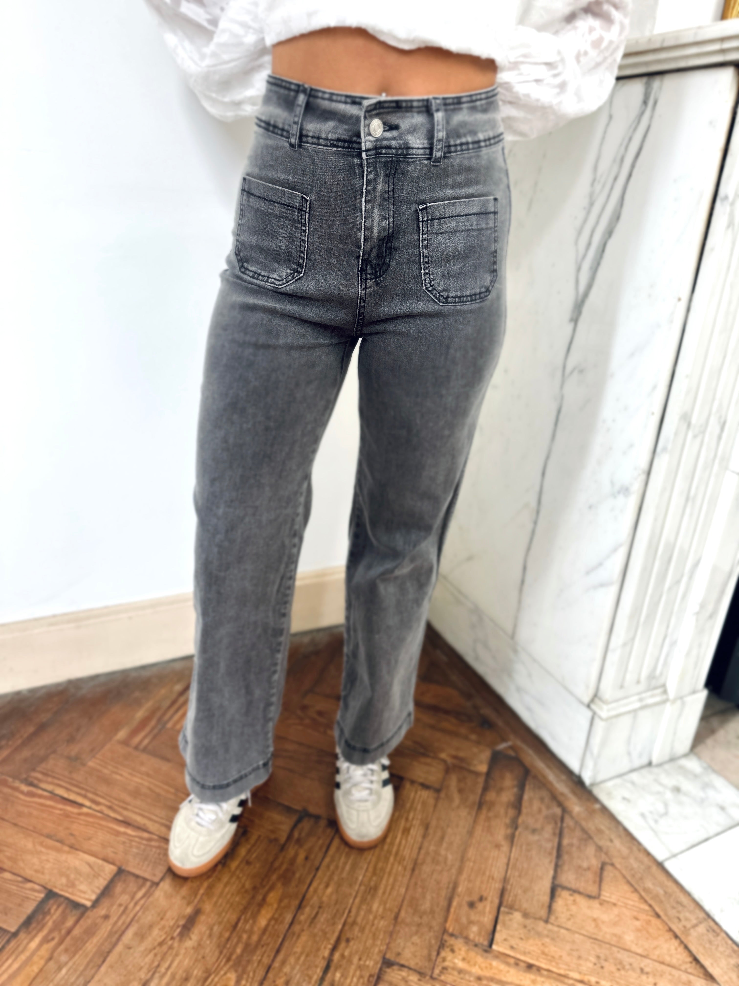 Jeans gris - ZOE